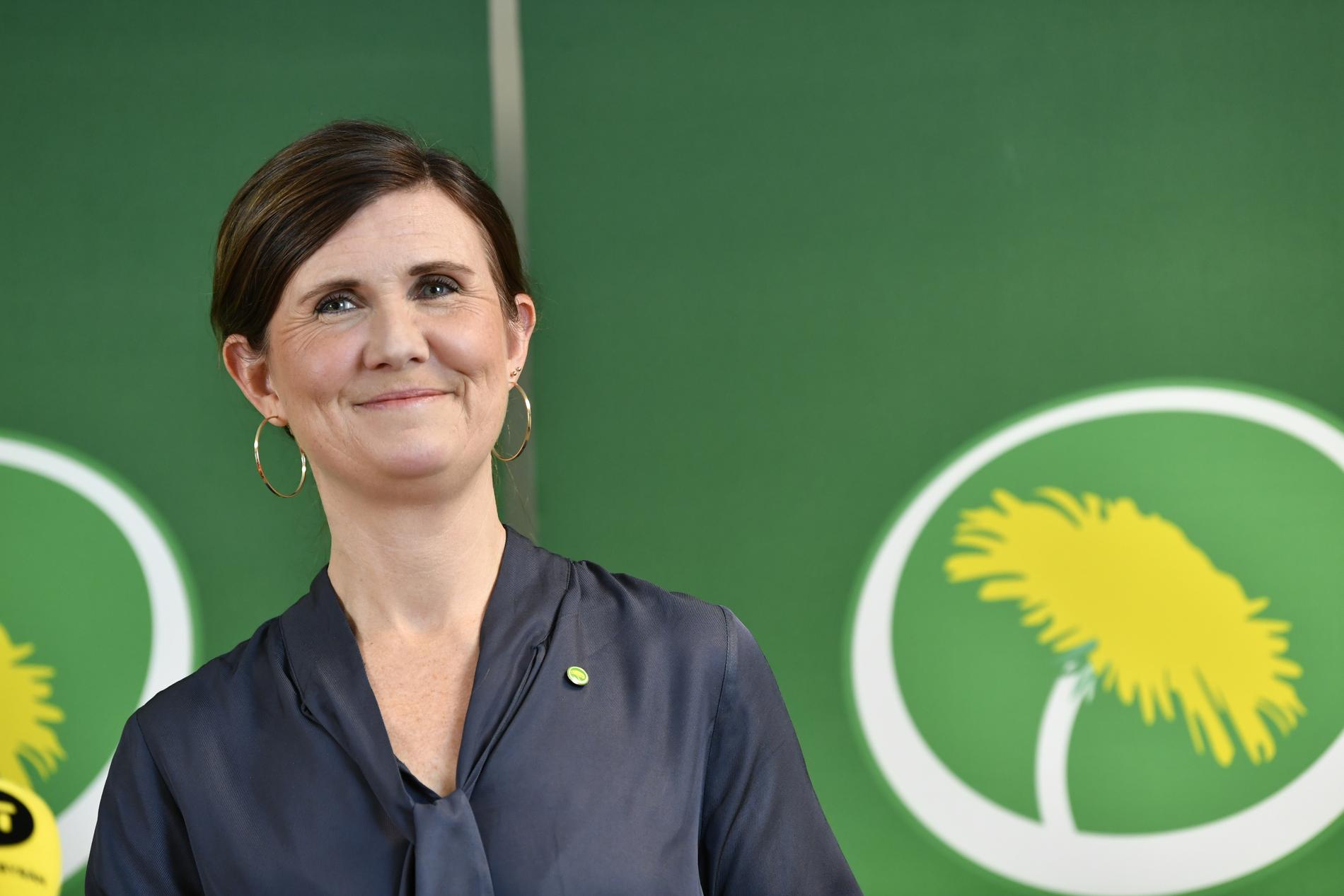 Miljöpartiets partisekreterare Märta Stenevi föreslås bli nytt språkrör.