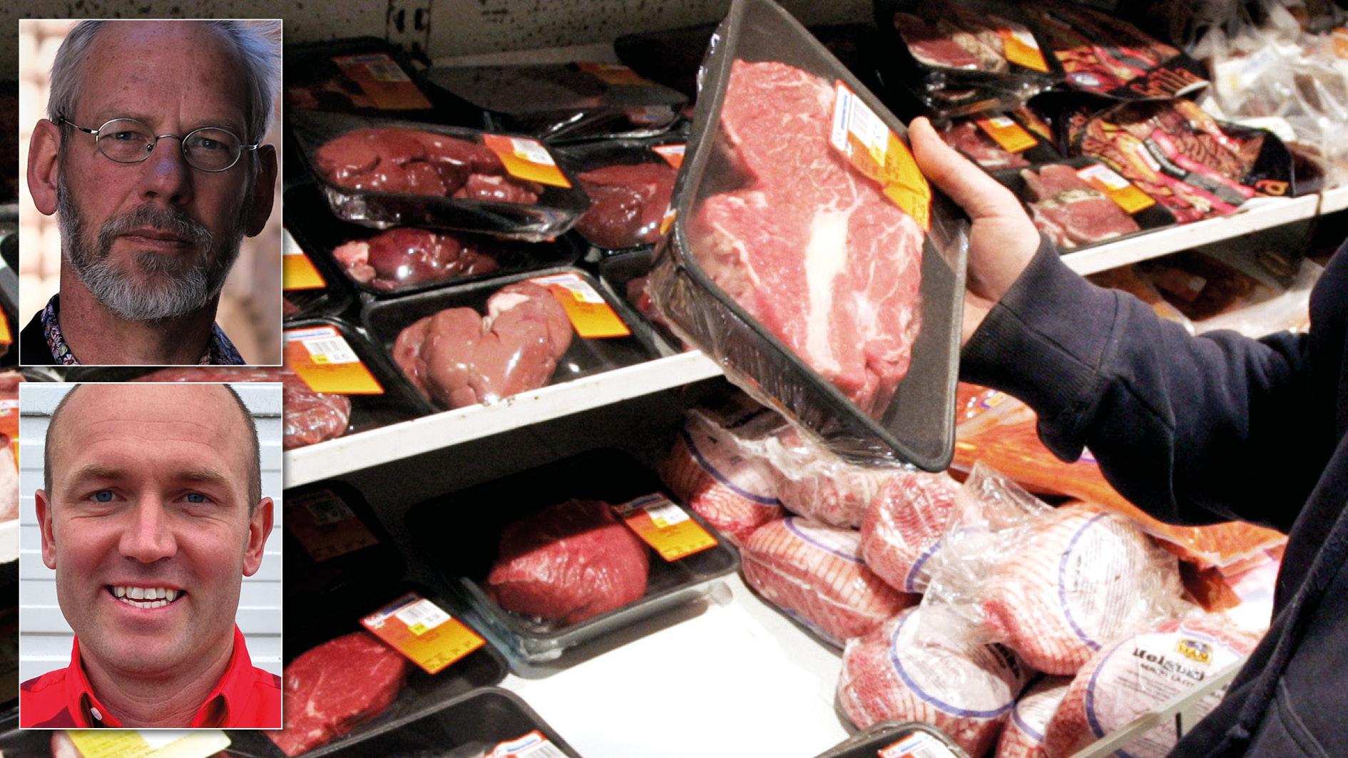 Köttstölderna leder till att många livsmedelshandlare nu beställer hem mindre mängder svenskt kött. Ytterst leder det till att Sveriges bönder får svårare att sälja det kött som de producerar, skriver Livsmedelshandlarna tillsammans med flera butiker runt om i landet.