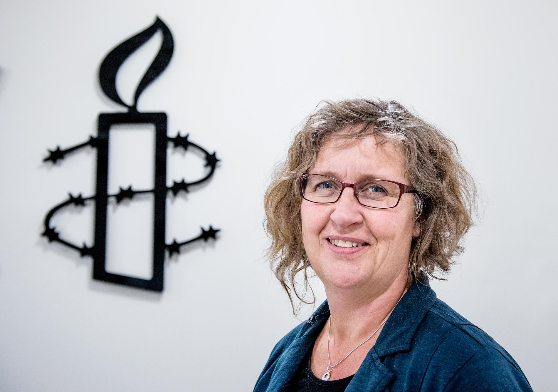 Anna Lindenfors, generalsekreterare i svenska Amnesty