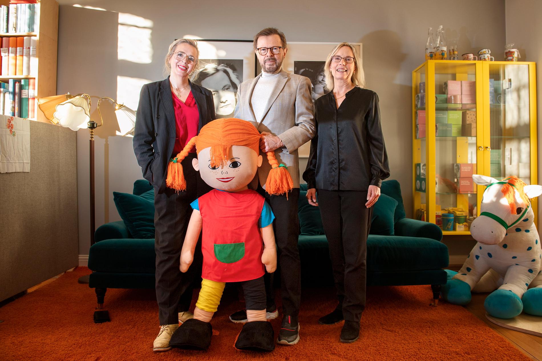 Cirkus Cirkörs Tilde Björfors och Björn Ulvaeus sätter upp musikalen "Pippi på cirkus" i sommar. Arbetet med manuset har skett i nära samarbete med Astrid Lindgrens barnbarn Malin Billing.
