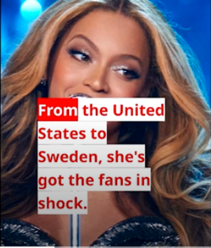 En recension från världspremiären av Beyoncés nya show fick sig en omgång av AI:n.