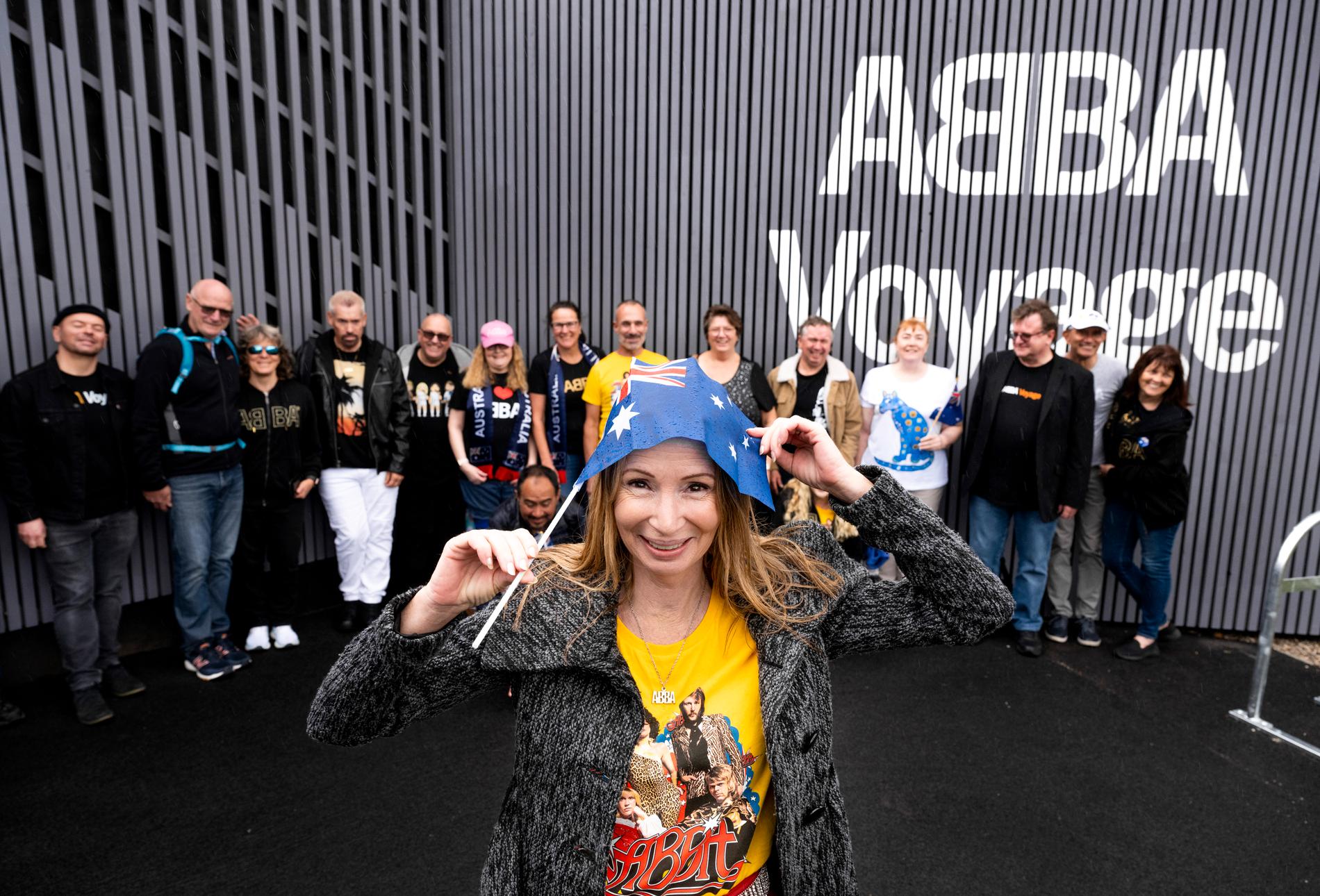 De australiska fansen vittnar om hur mycket Abba betyder för dem. "Vi har ett speciellt förhållande till Abba", säger Cotton.