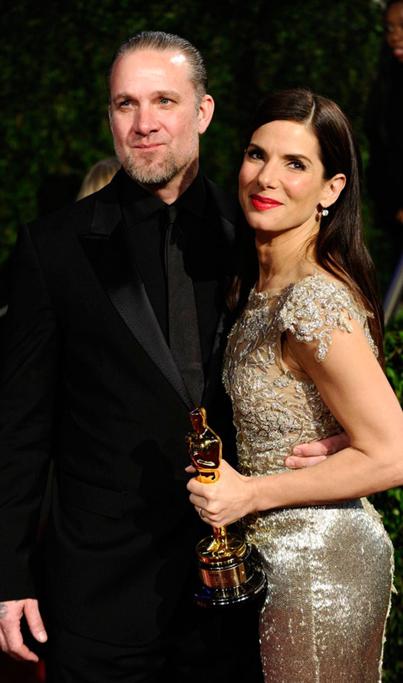 Jesse James och Sandra Bullock på Oscarsgalan 2010.
