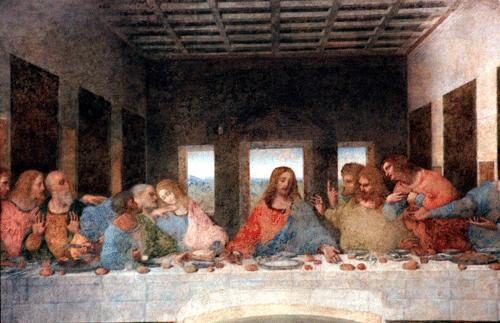 Da Vincis "Nattvarden", var det så den sista måltiden gick till?