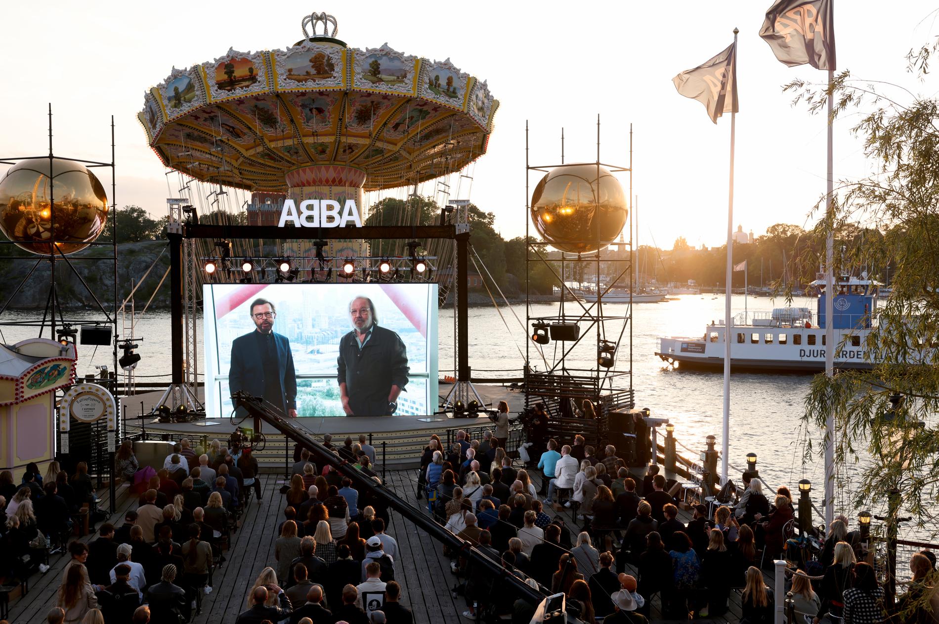 Abba släpper nya låtar vid det världsomspännande eventet ABBA Voyage. Arkivbild.