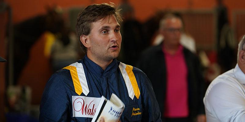 Marcus Melander har en av hästarna i International Trot, VM-loppet, som körs i USA på lördag kväll, svensk tid.