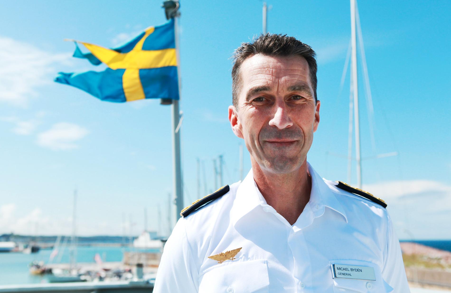 Micael Bydén har varit Sverige Överbefälhavare sedan oktober 2015. 