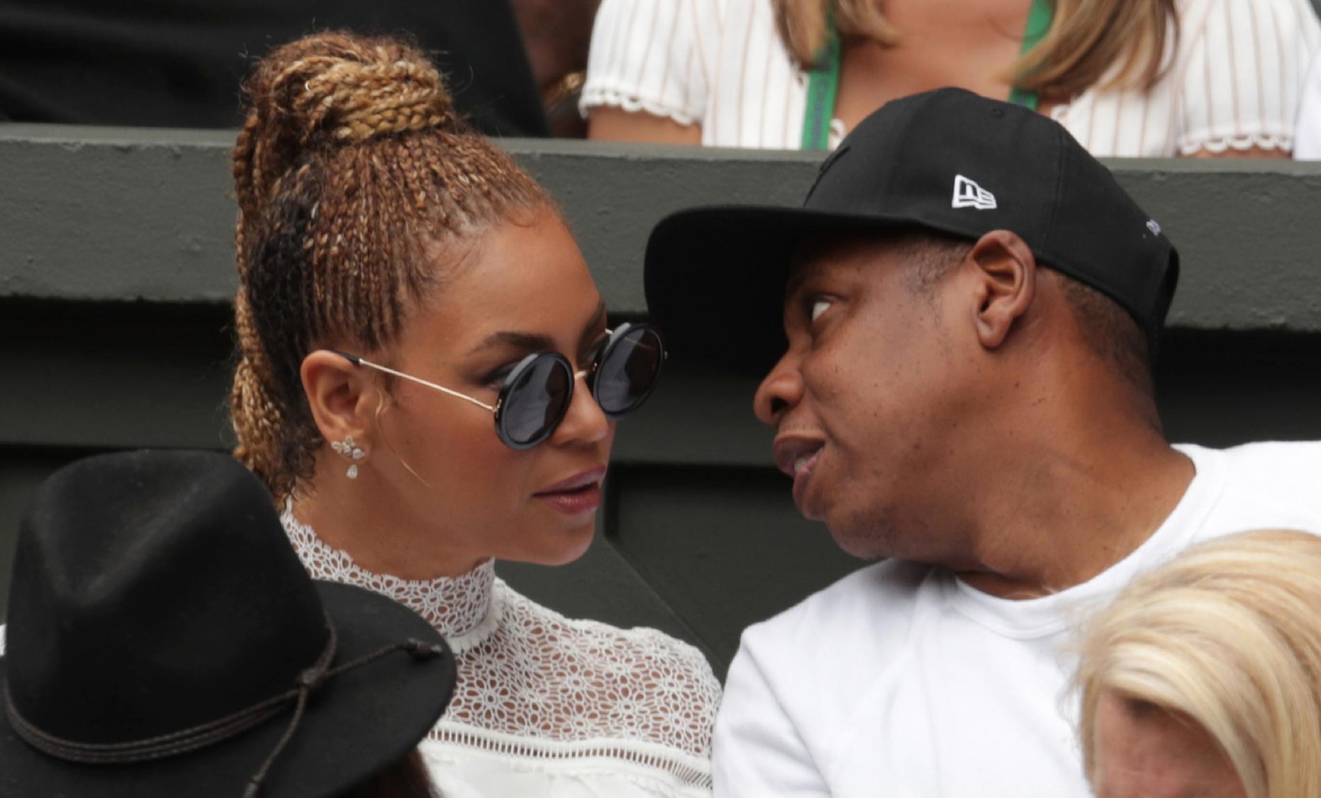 Beyoncé tillsammans med maken Jay-Z.