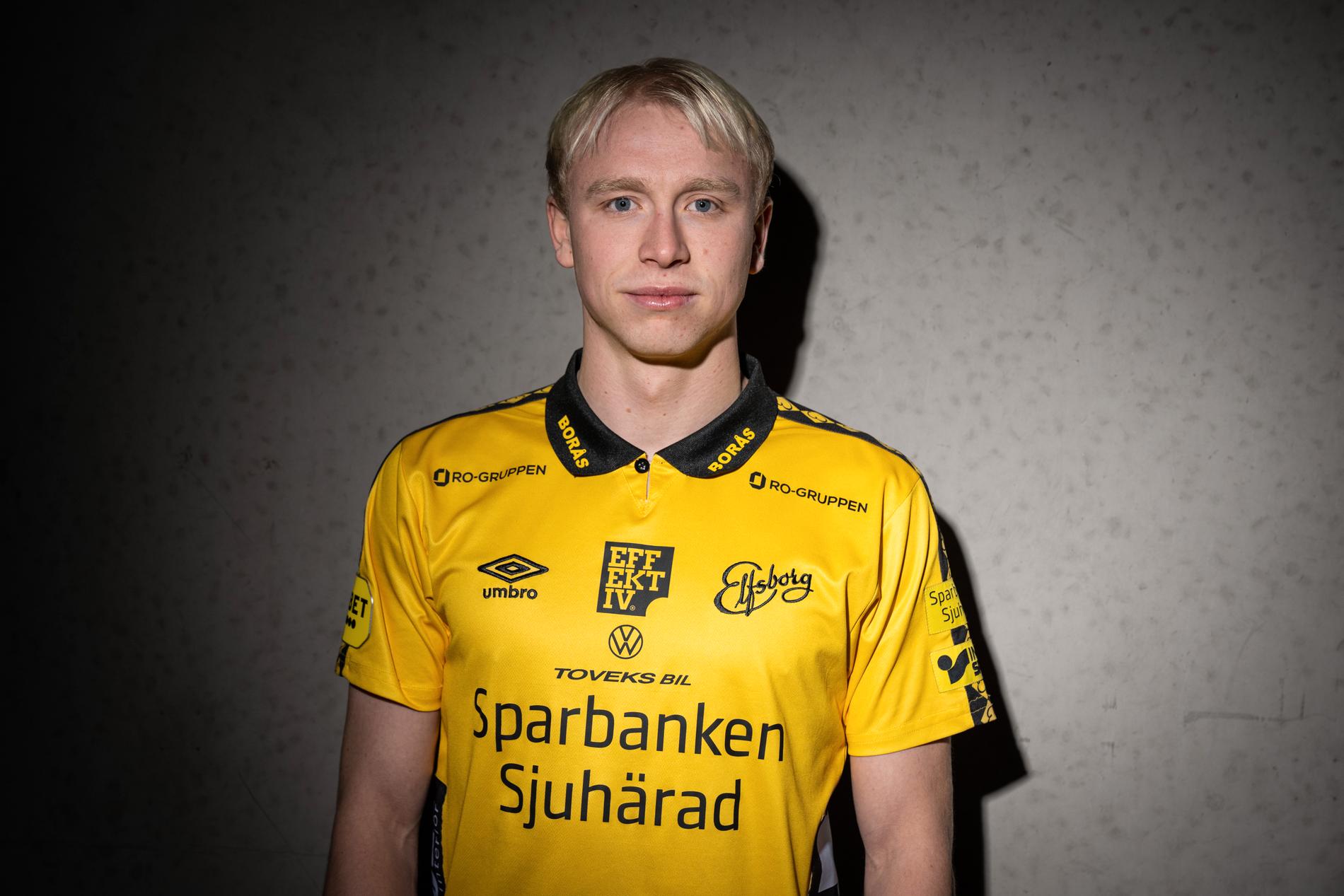 Elfsborgs nyförvärv André Boman. 