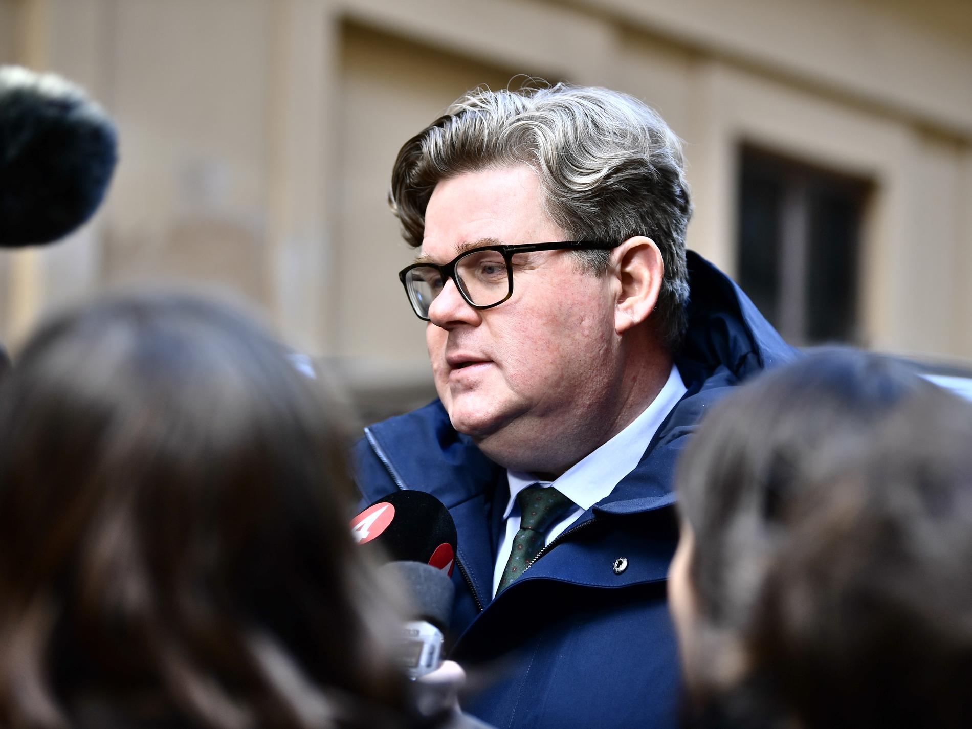 Justitieministern beklagar Mats Löfvings död