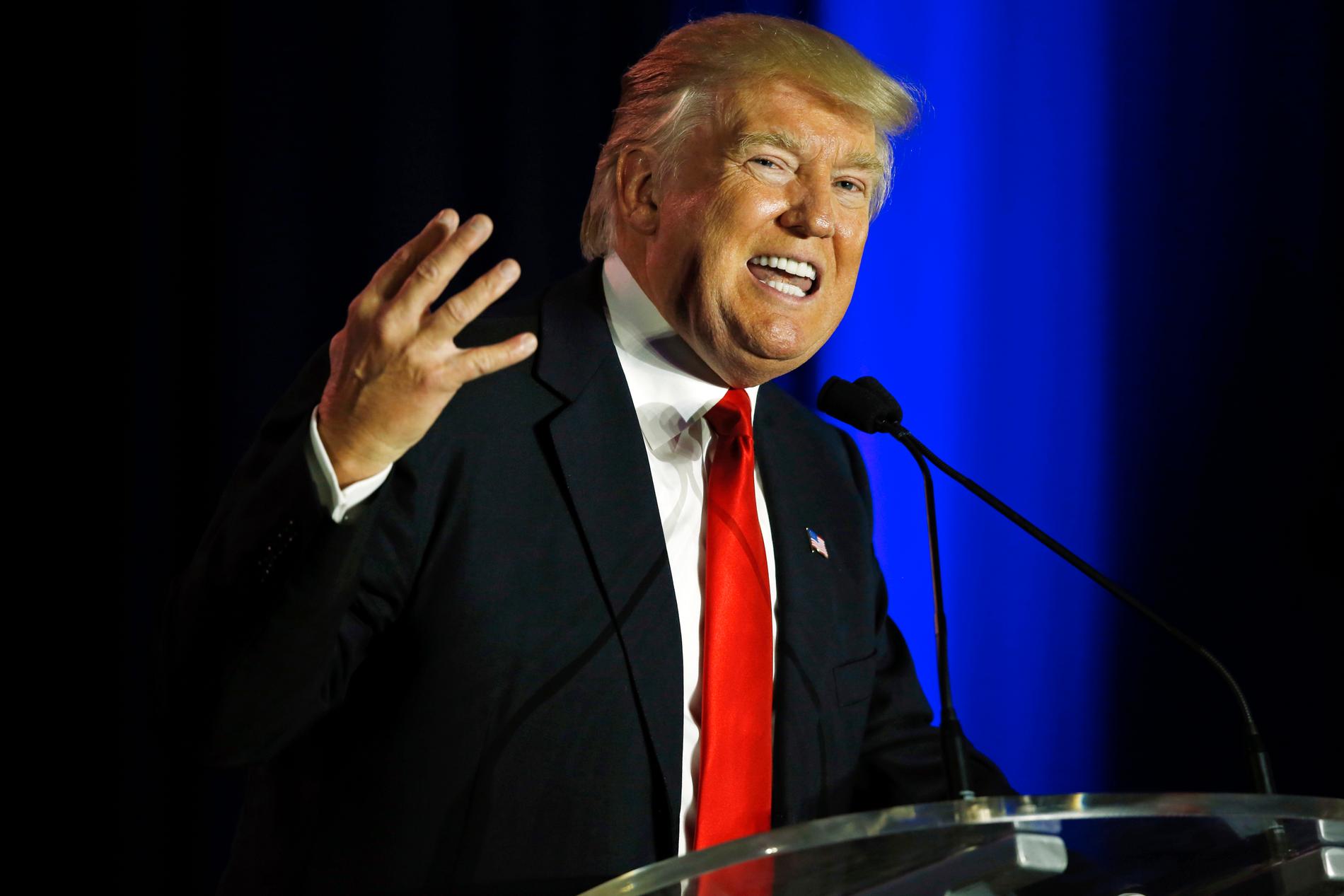 USA:s president Donald Trump står i fokus för mellanårsvalet till kongressen i november.