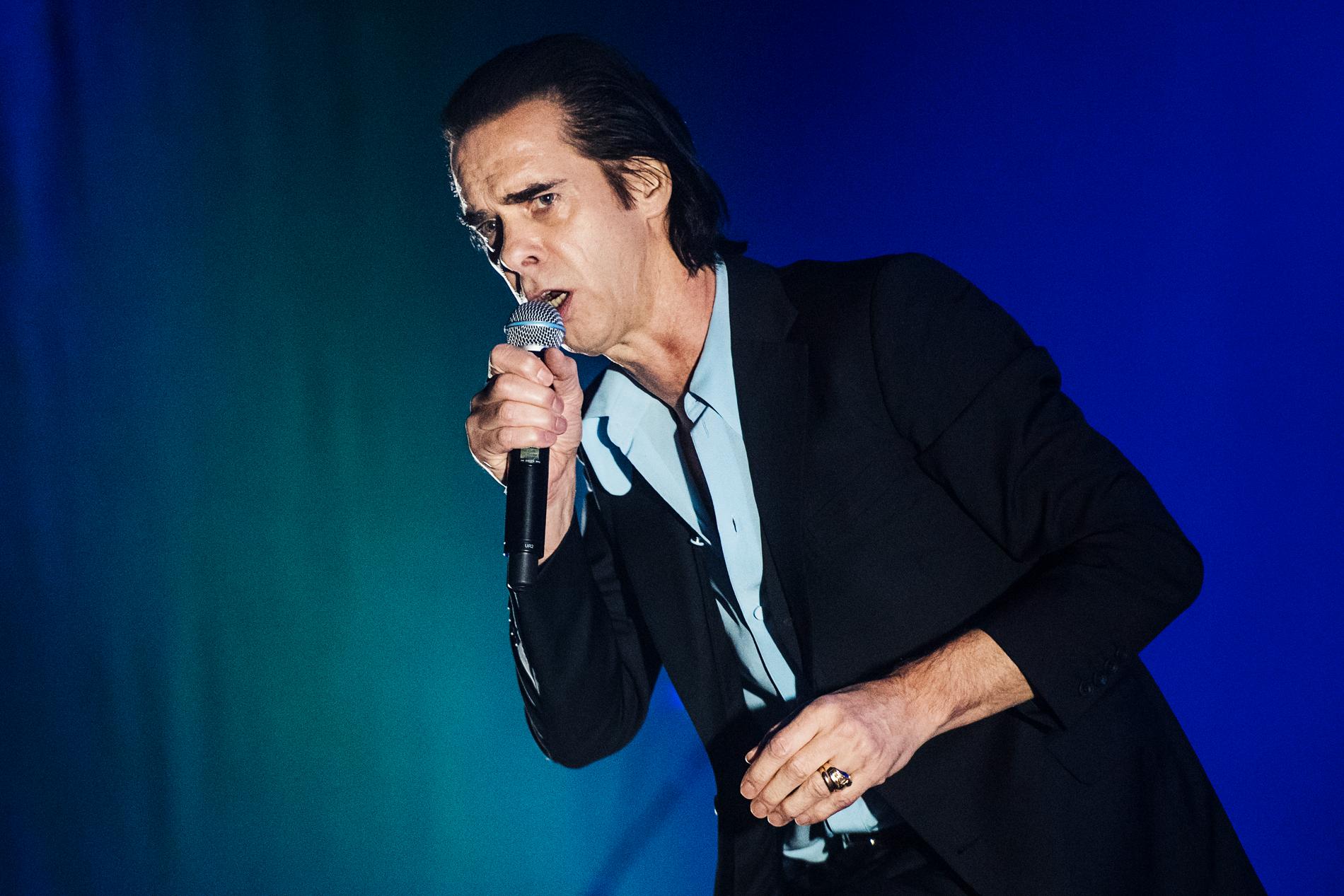 Nick Cave från Nick Cave and the bad seeds.