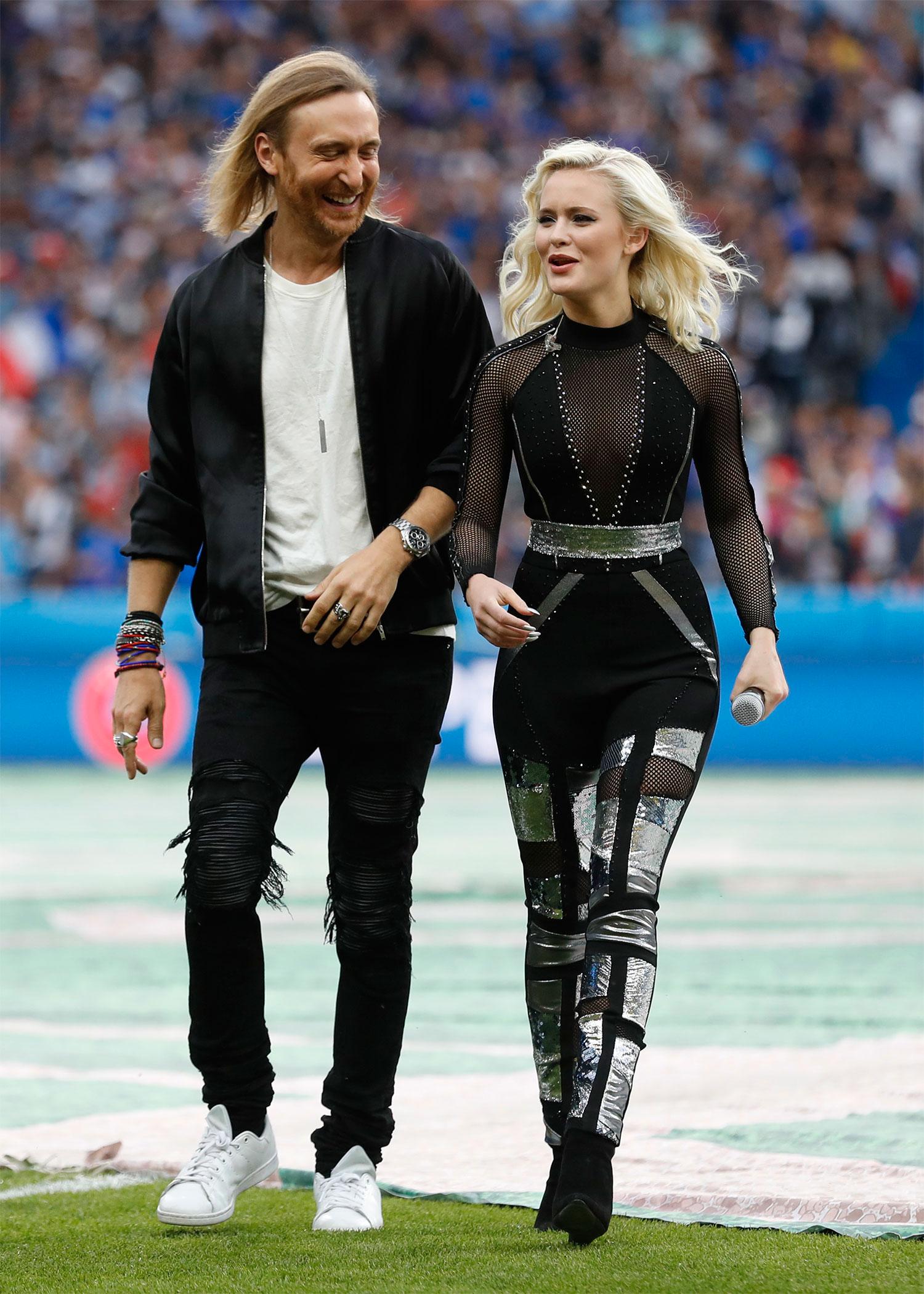 David Guetta och Zara Larsson.