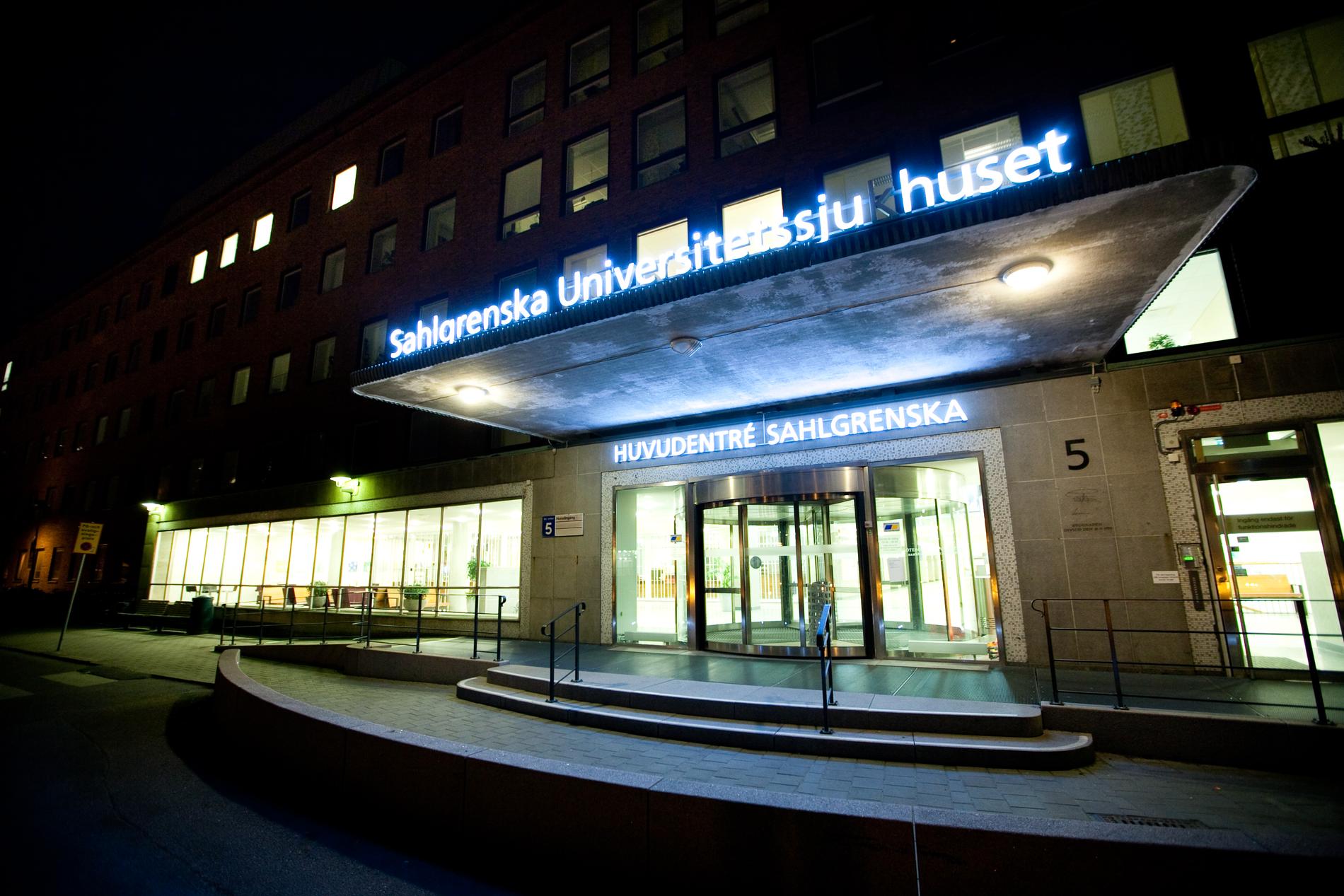 Sahlgrenska universitetssjukhuset.