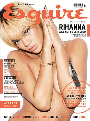 Rihanna är frispråkig i senaste numret av brittiska Esquire.
