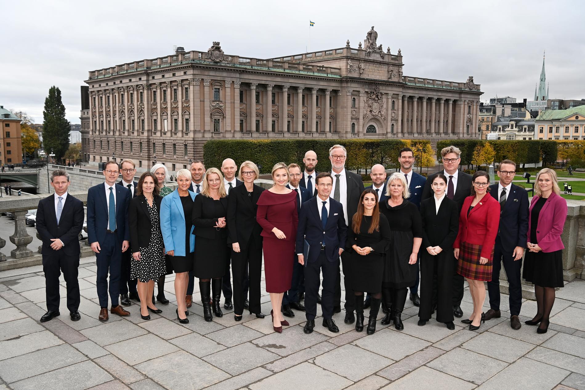 Här är alla nya ministrar i Ulf Kristerssons regering.