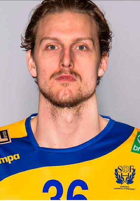 Jesper Nielsen, 26.
Nummer: 36.
Position: Mittsexa.
A-landskamper: 54.
Mål: 59.
Klubb: Füchse Berlin.