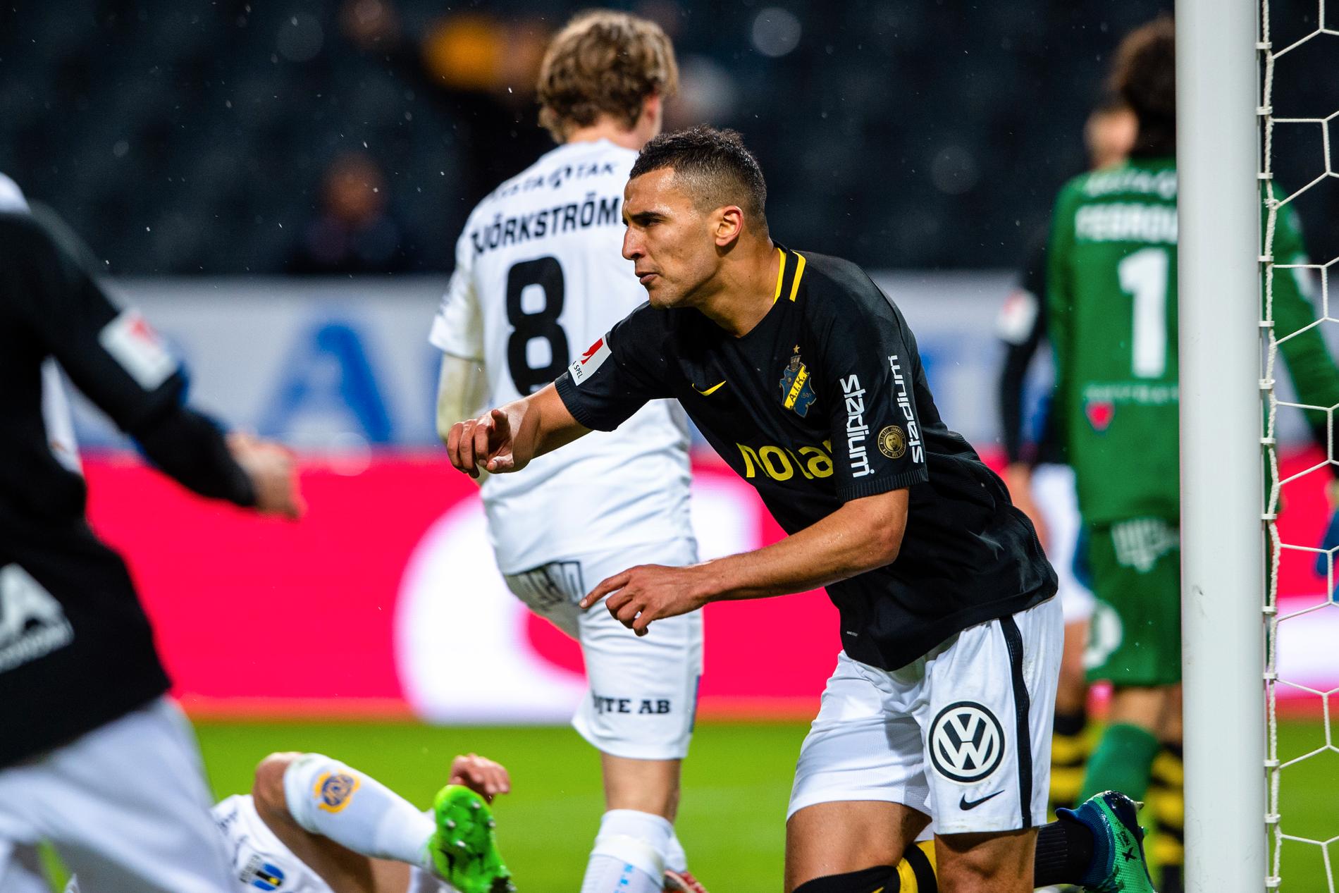 Första matchen mot AIK slutade med förlust.