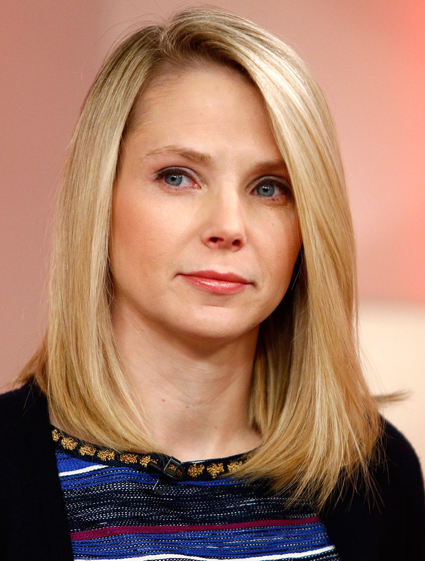Marissa Mayer, 38, är Yahoos högsta chef.