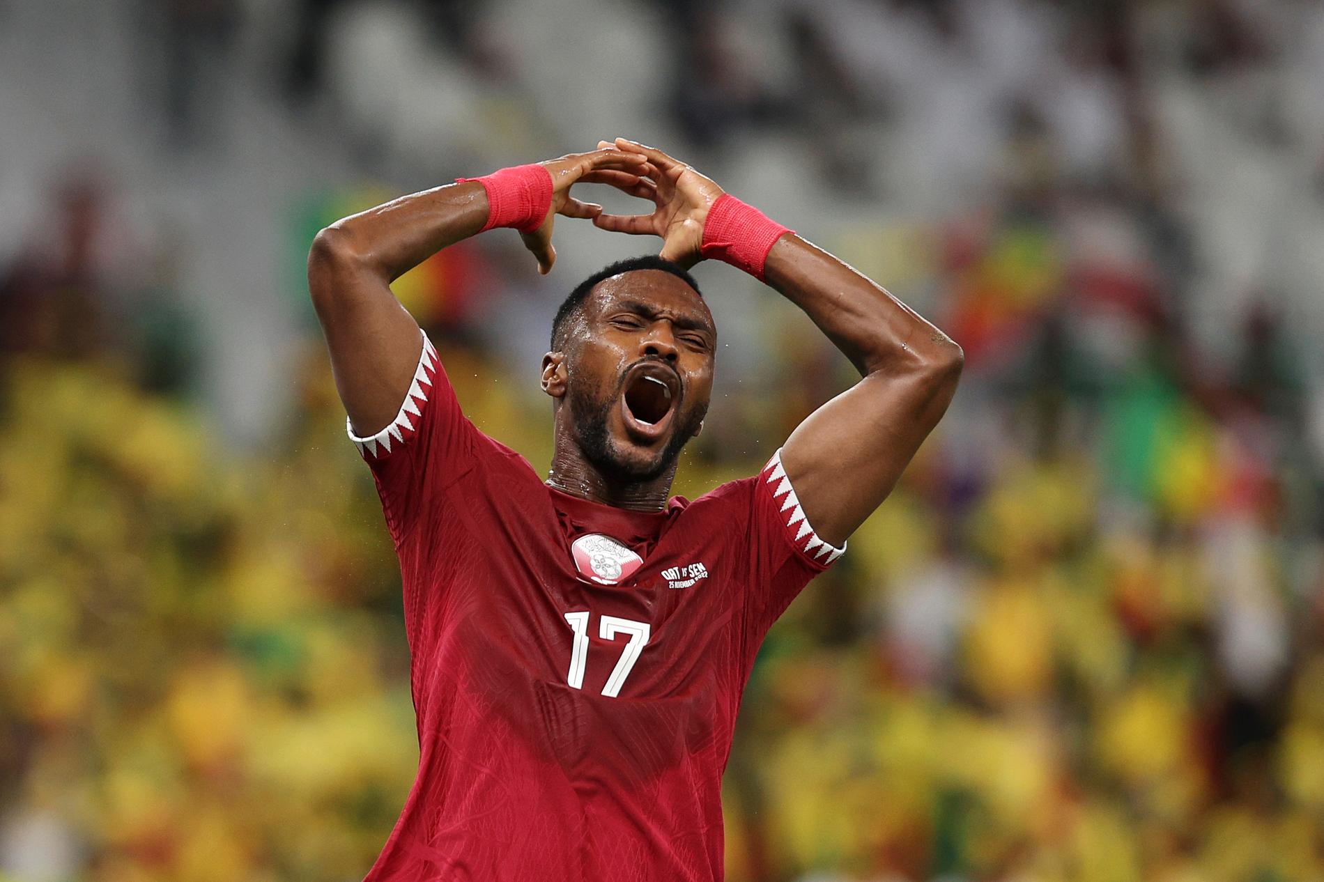 Qatar förlorade mot Senegal.
