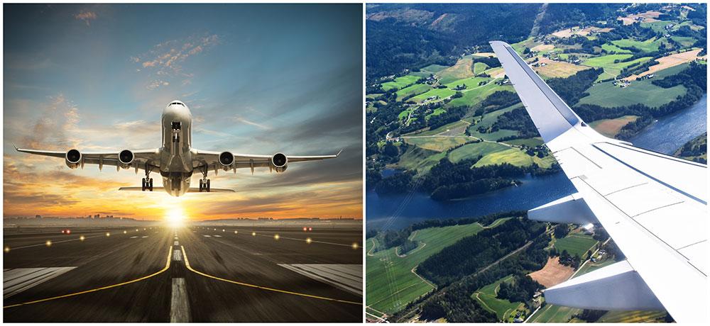 SAS och Airbus i samarbete kring el- och hybridflyg. Bilderna är genrebilder och har ingenting med bolagens samarbete att göra. 