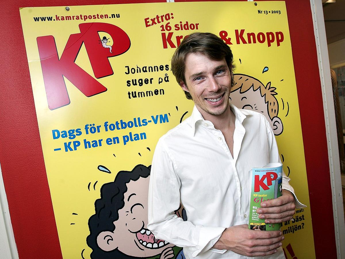 Ola Lindholm arbetar som chefredaktör på KP.
