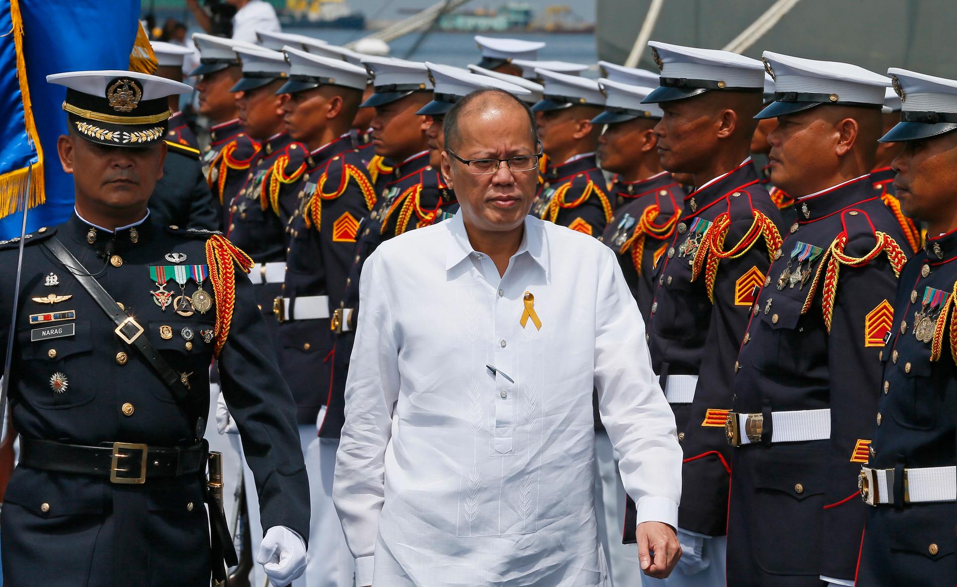 Filippinernas förre president Benigno Aquino III, här på en bild från 2016.