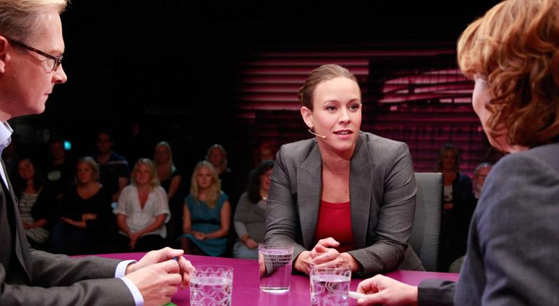 På torsdagen var det Maria Wetterstrand, språkrör för Miljöpartiet, som blev utfrågad av SVT:s Mats Knutsson och Anna Hedenmo.
