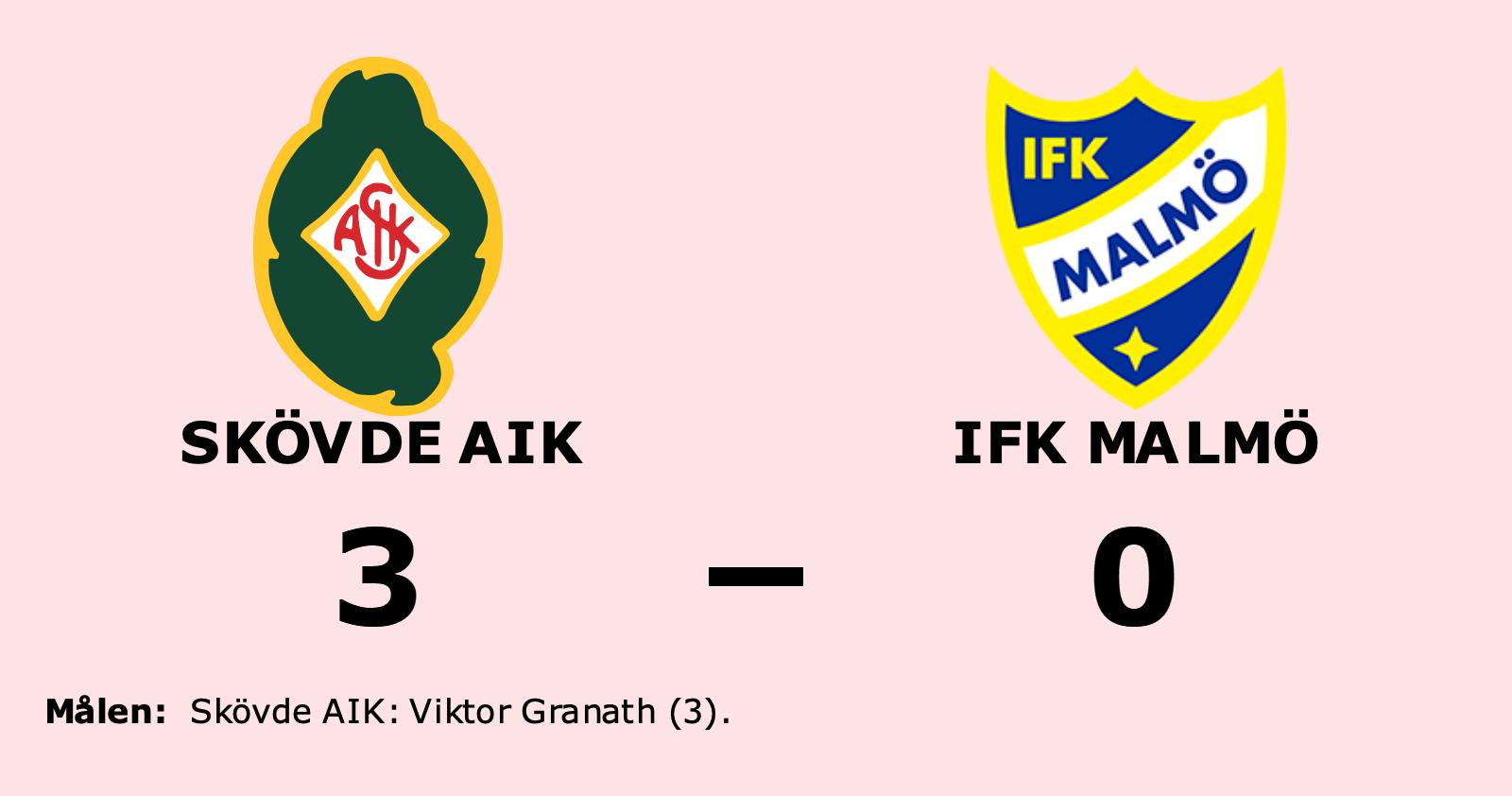 Skövde AIK avgjorde mot IFK Malmö efter paus