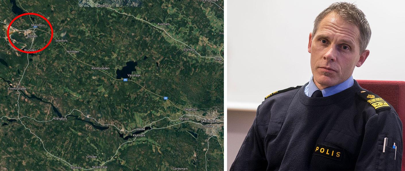 Lars Westermark, , lokalpolisområdeschef i Skellefteå.
