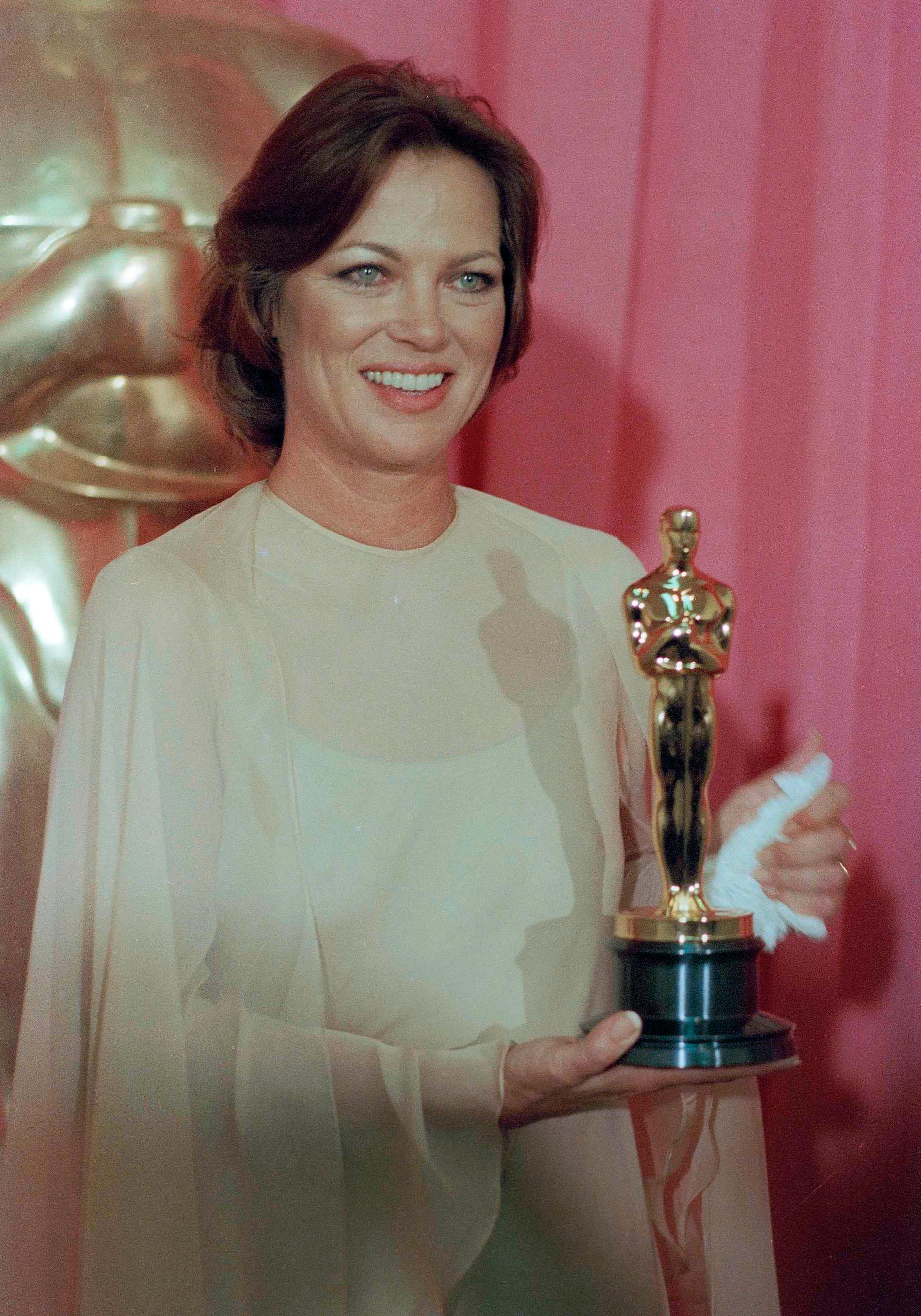 Louise Fletcher fick en Oscar för bästa biroll för insatsen i "Gökboet". Arkivbild.