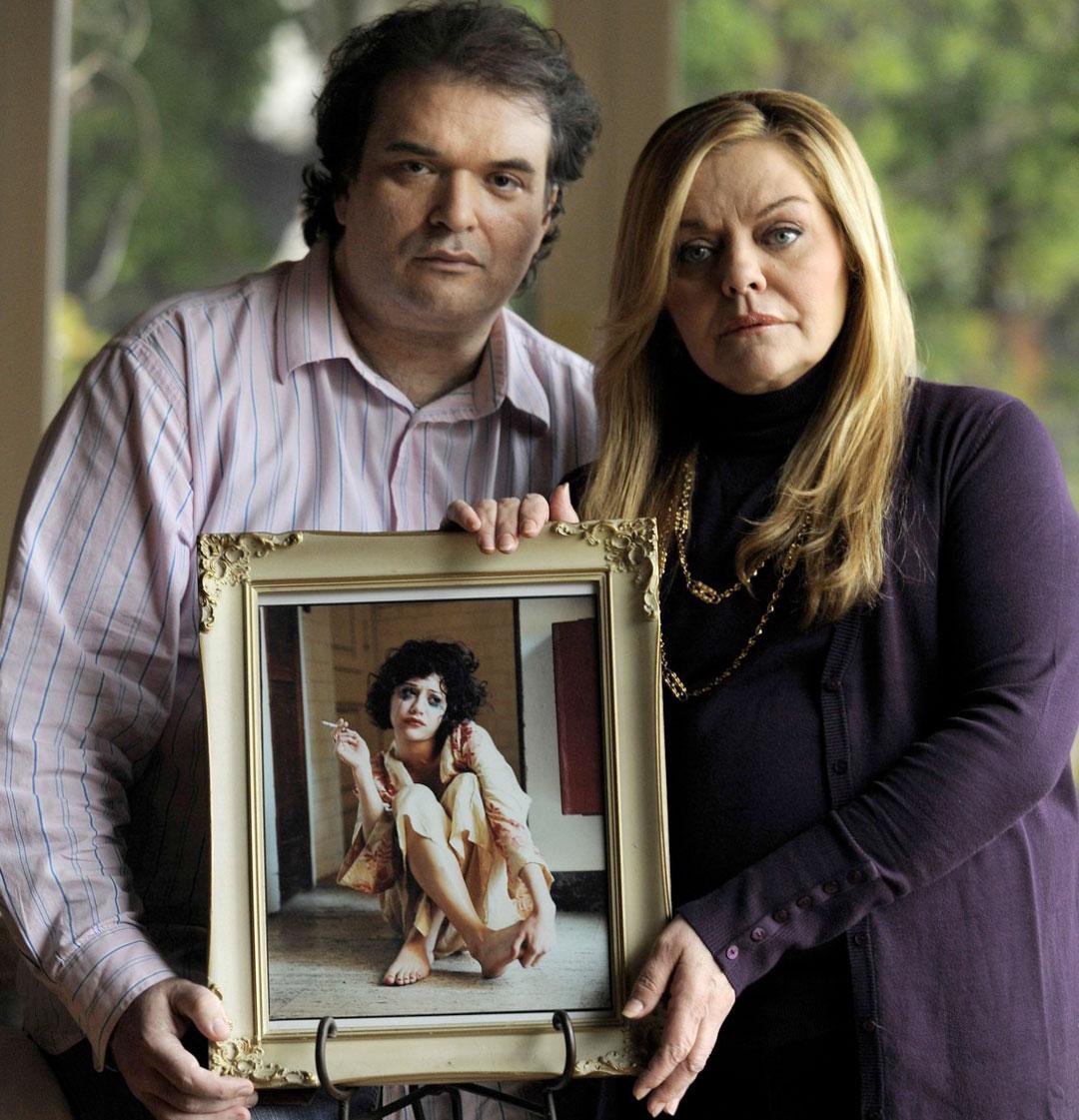 Maken Simon Monjack och Brittanys mamma Sharon Murphy en dryg månad efter att skådespelaren gått bort.