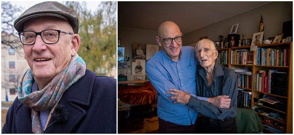Som treåring höll Lars Sjövall på att drunkna i kanalen i Kristianstad. Då dök grönsaksbudet Kjell Nilsson ner i vattnet och räddade Lars liv. I alla år Lars undrat vem den okände unge mannen är. 74 år senare fick de två äntligen träffa varandra igen. 