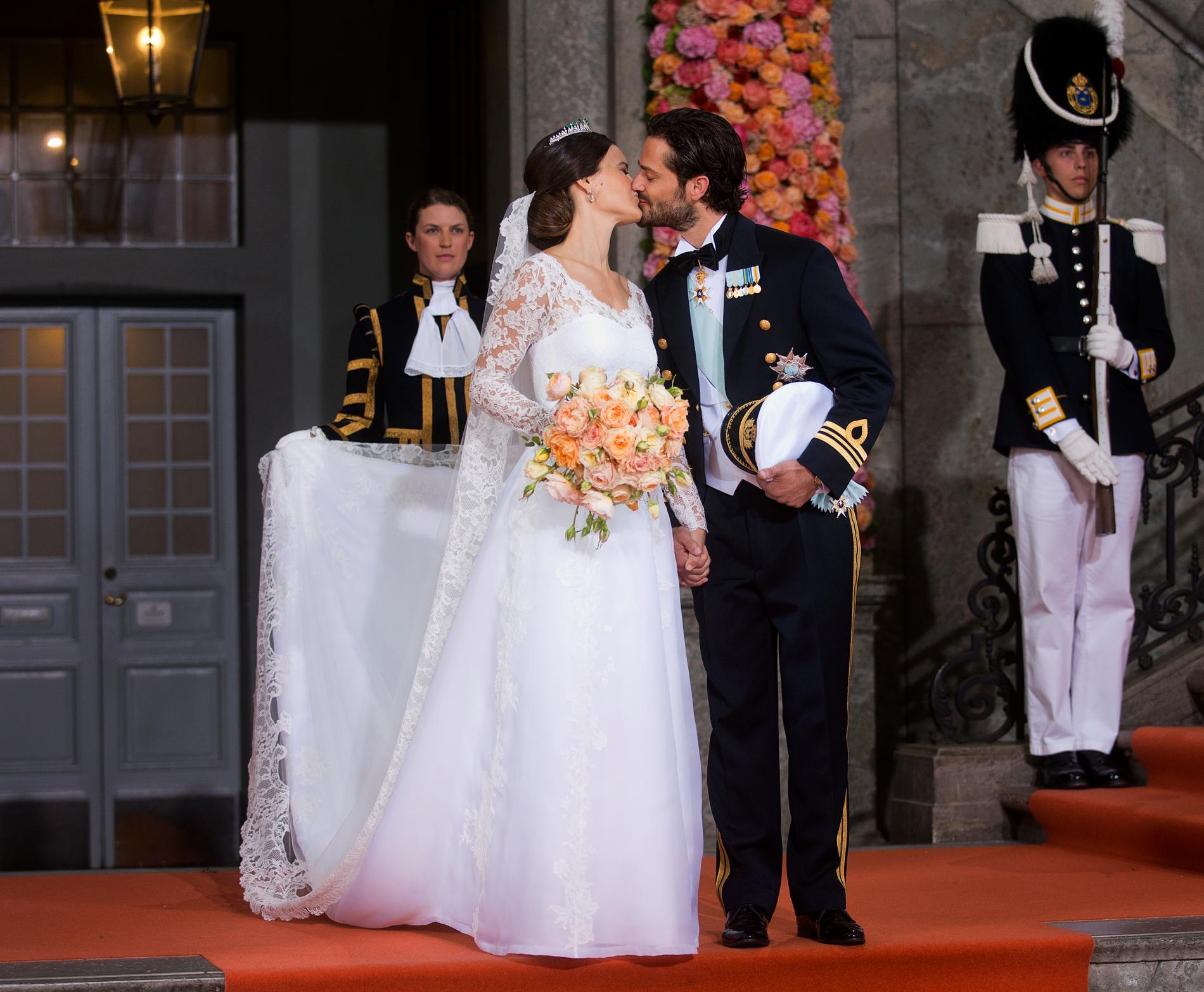 Bröllopet mellan Carl Philip och Sofia Hellqvist juni 2016.
