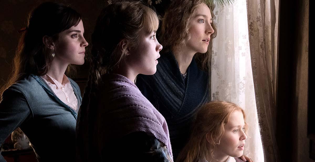 svensk premiär i dag I nya filmversionen av ”Unga kvinnor” syns Emma Watson, Florence Pugh, Saoirse Ronan och Eliza Scanlen i rollerna som Meg, Jo, Amy och Beth March. 