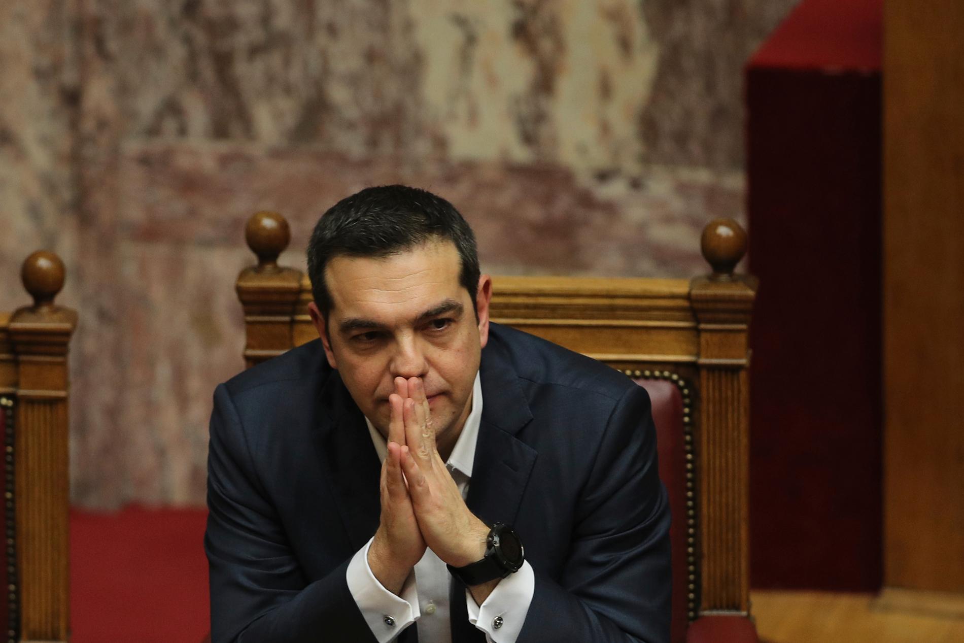Greklands premiärminister Alexis Tsipras.