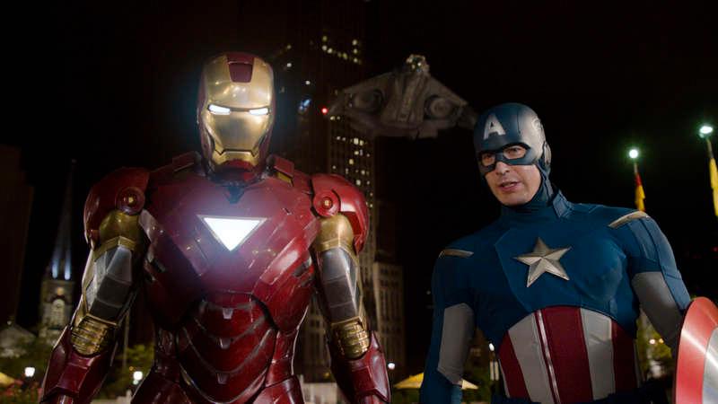 Iron man och Captain America.
