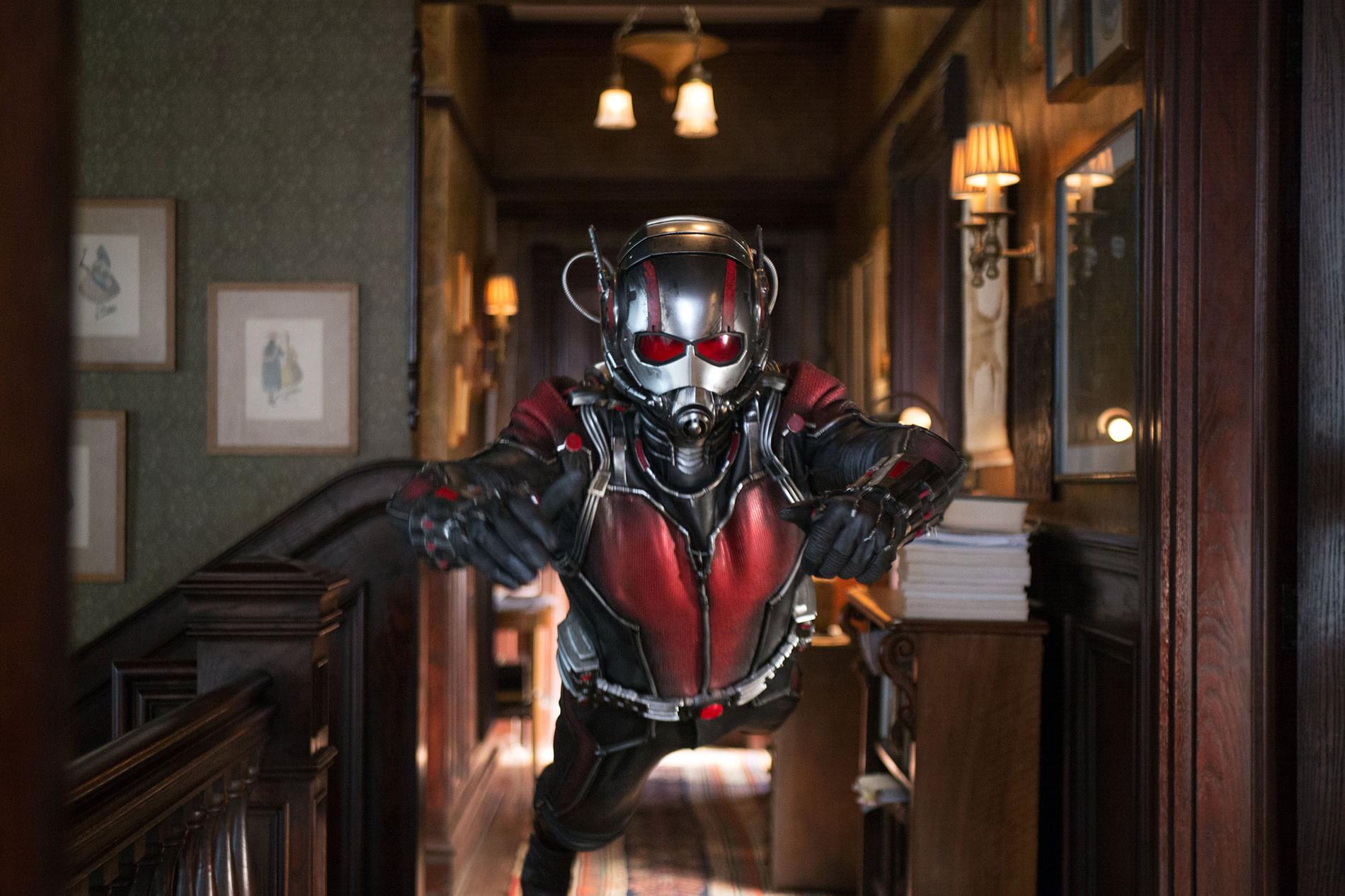 Paul Rudd som ”Ant-Man”.