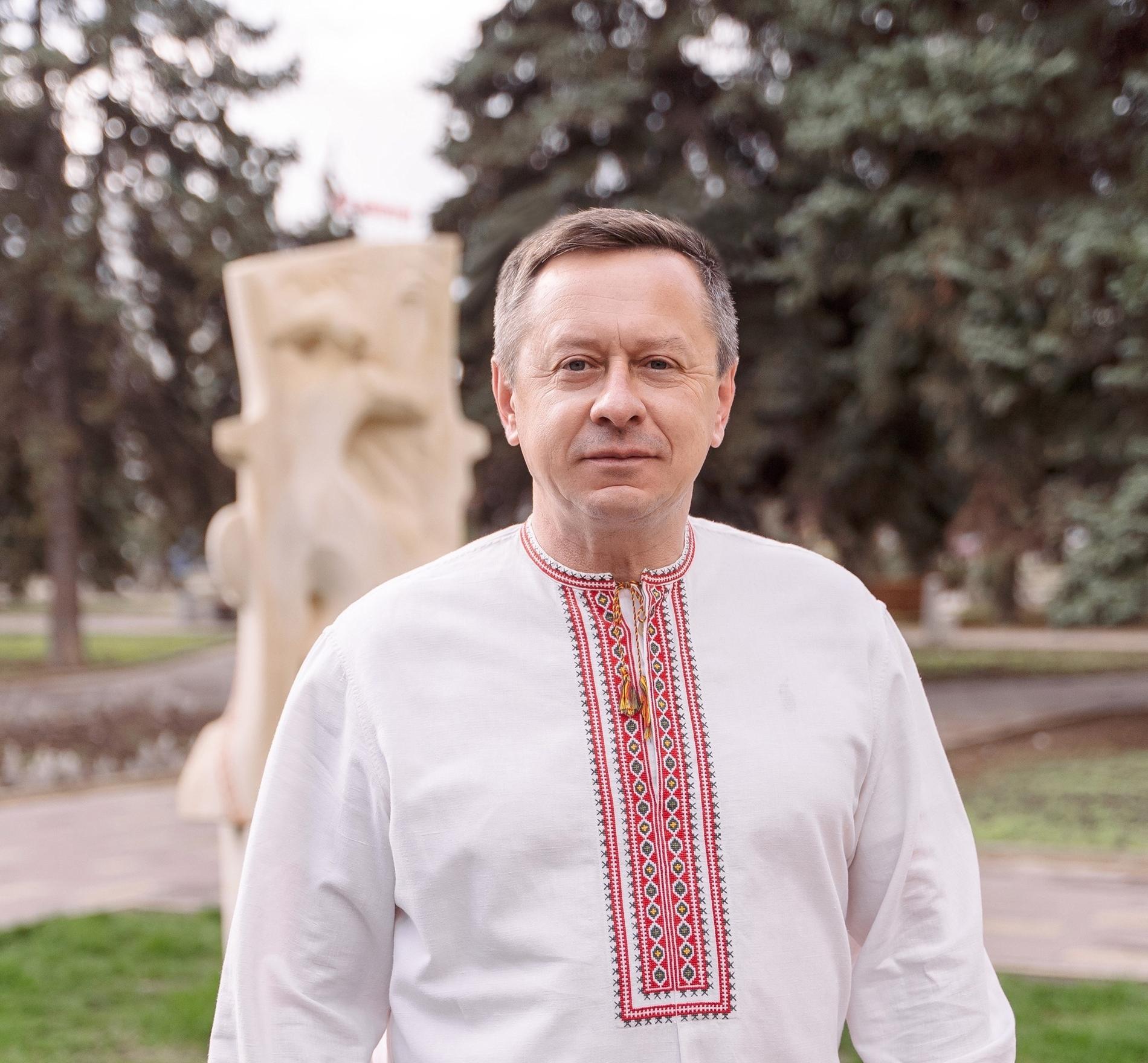 Kramatorsks borgmästare Oleksandr Gontjarenko.