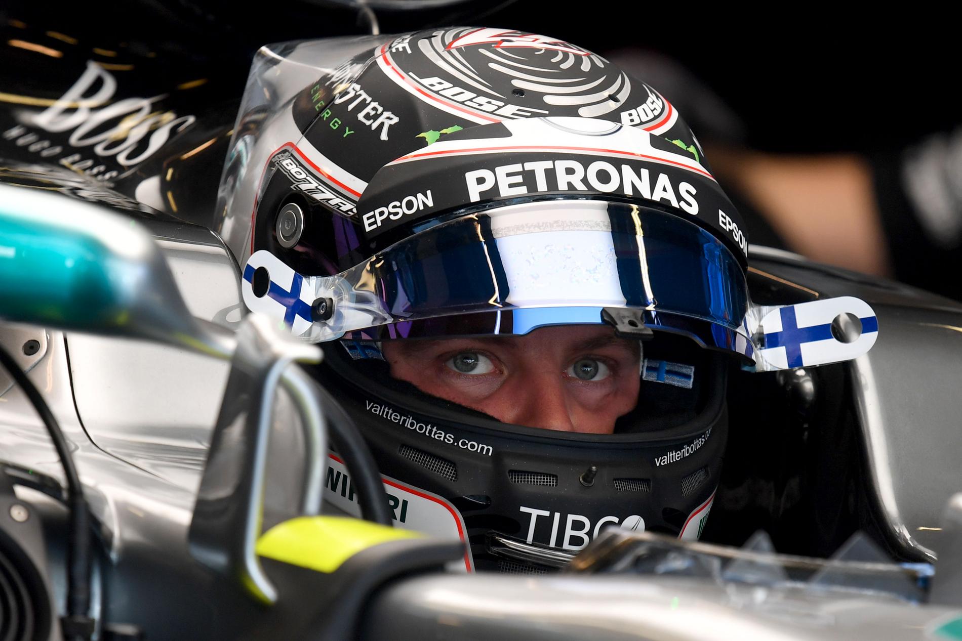 Valtteri Bottas på pole position i Abu Dhabi