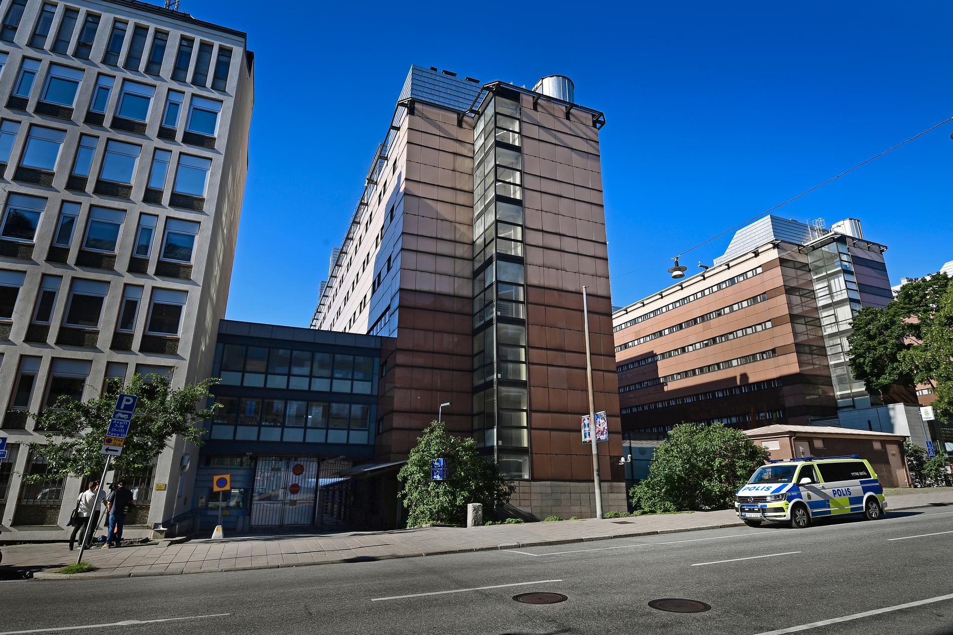 Detention center Kronobergshäktet in the central parts of Stockholm.