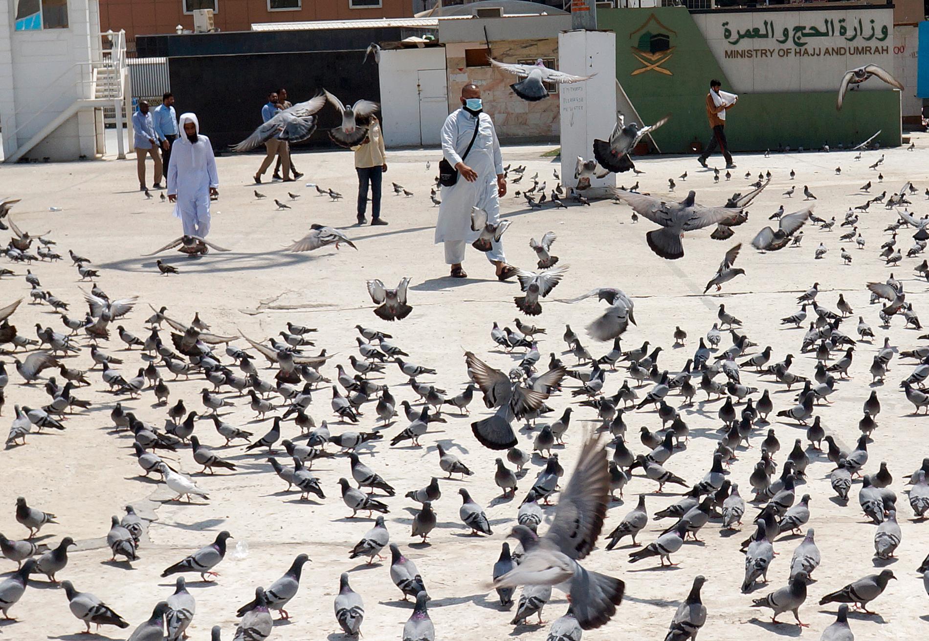 Saudier får tillåtelse att gå utomhus igen, under vissa tider på dygnet. Arkivbild.