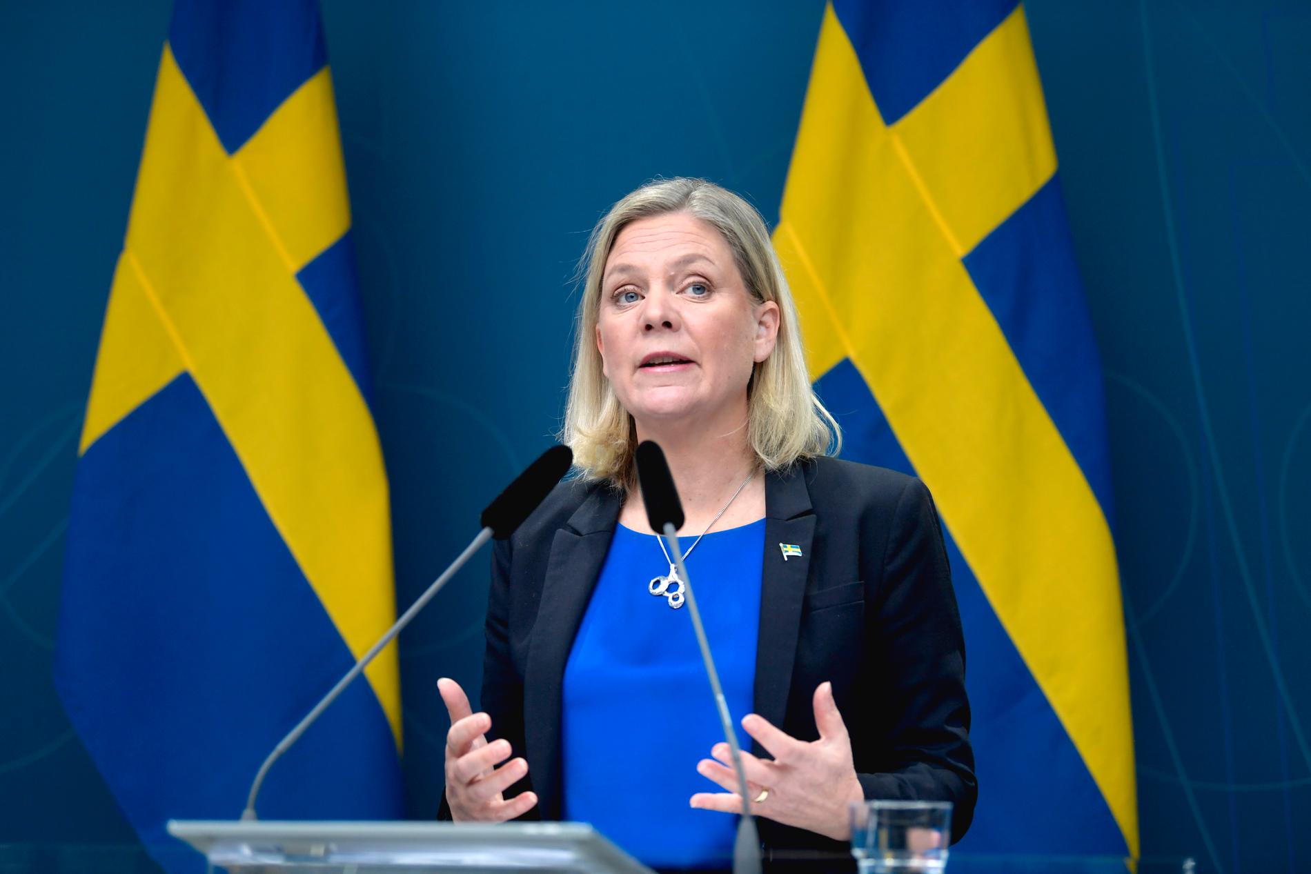 Arbetslösheten i Sverige kommer att öka till nio procent i år, enligt finansminister Magdalena Andersson.