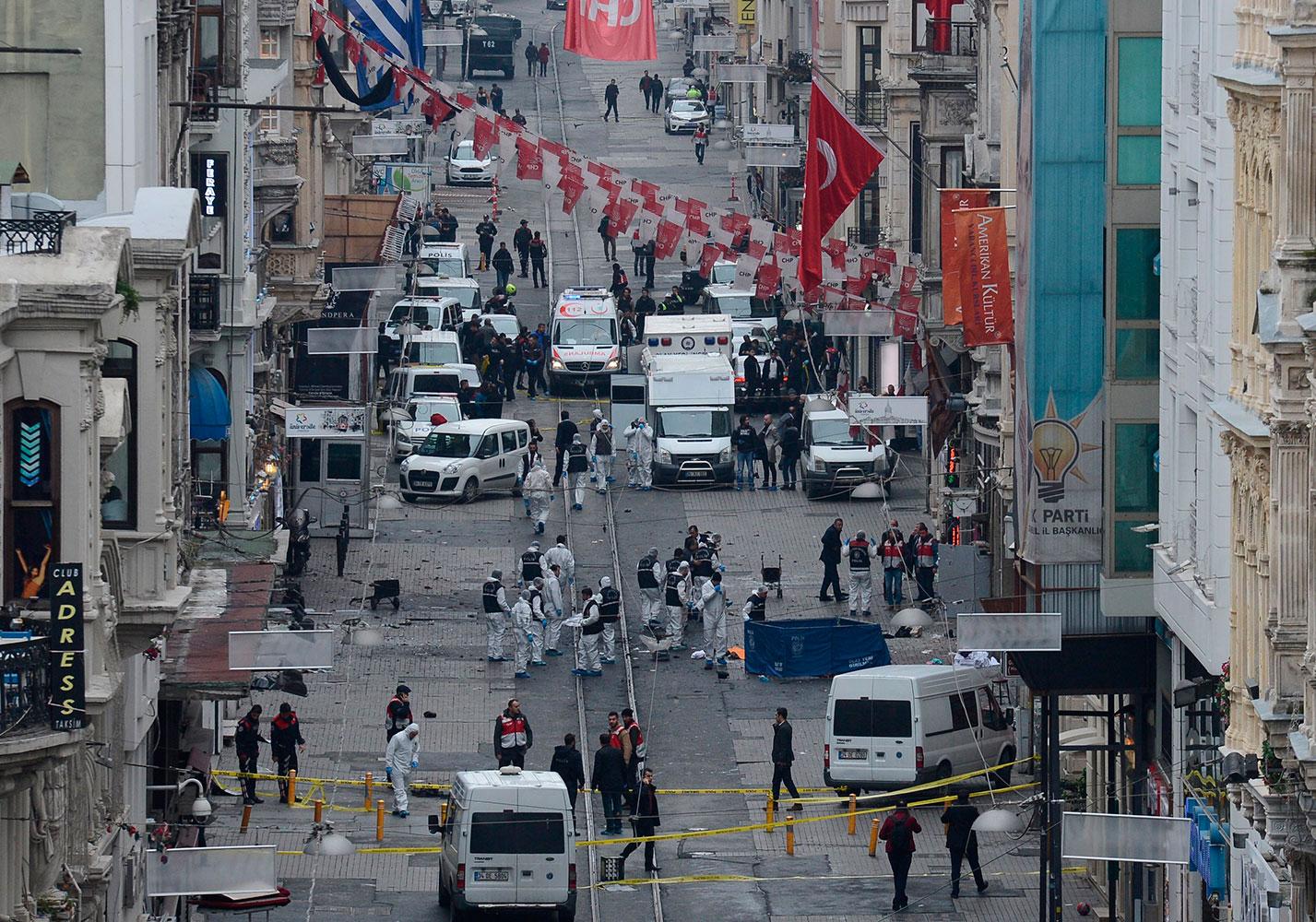 19 mars inträffade ett terrordåd på en shoppinggata i centrala Istanbul. Tre av de fyra dödsoffren hade israeliskt medborgarskap.