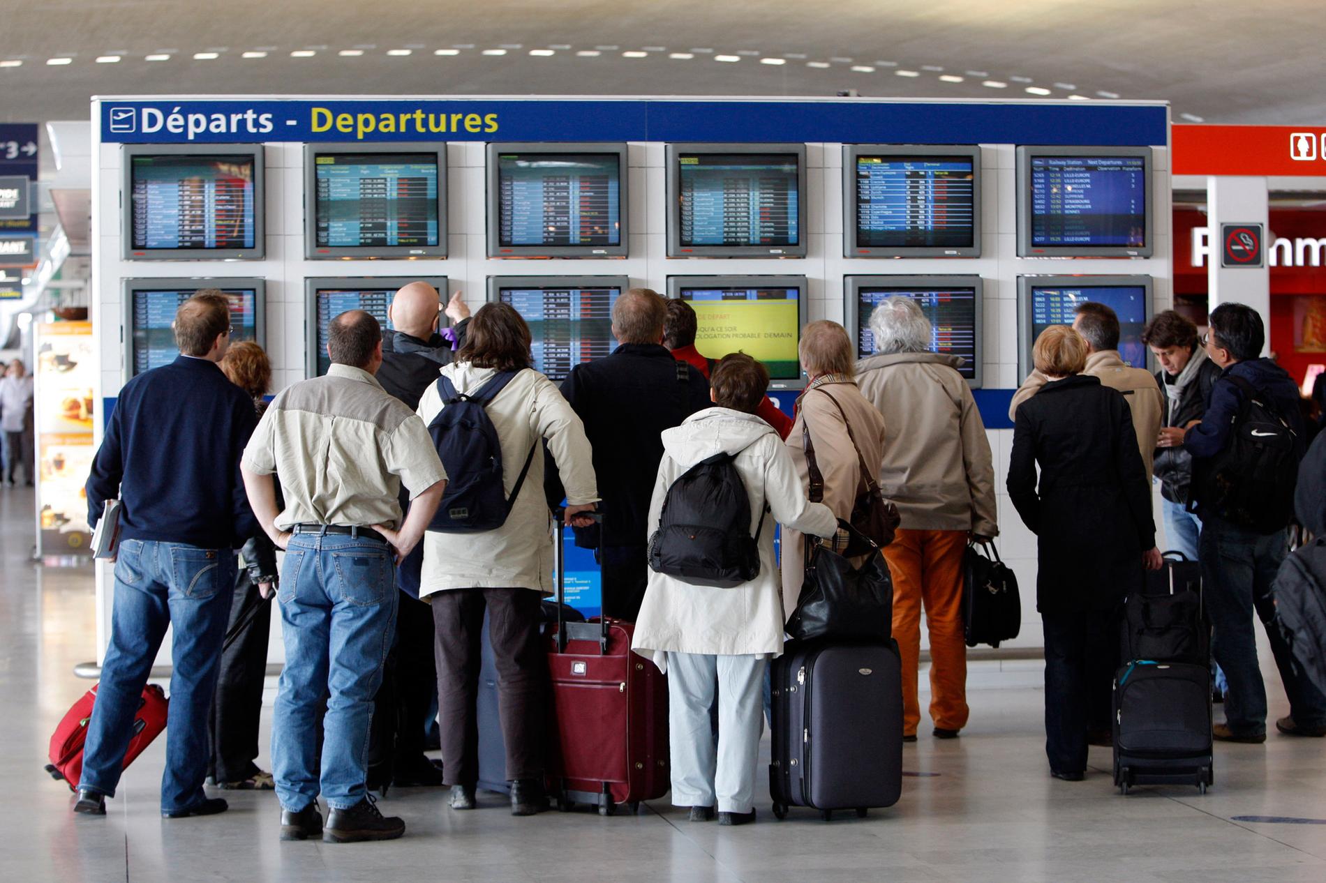 - När kan vi komma härifrån? Charles de Gaulle-flygplatsen i Paris är världens mest impopulära.