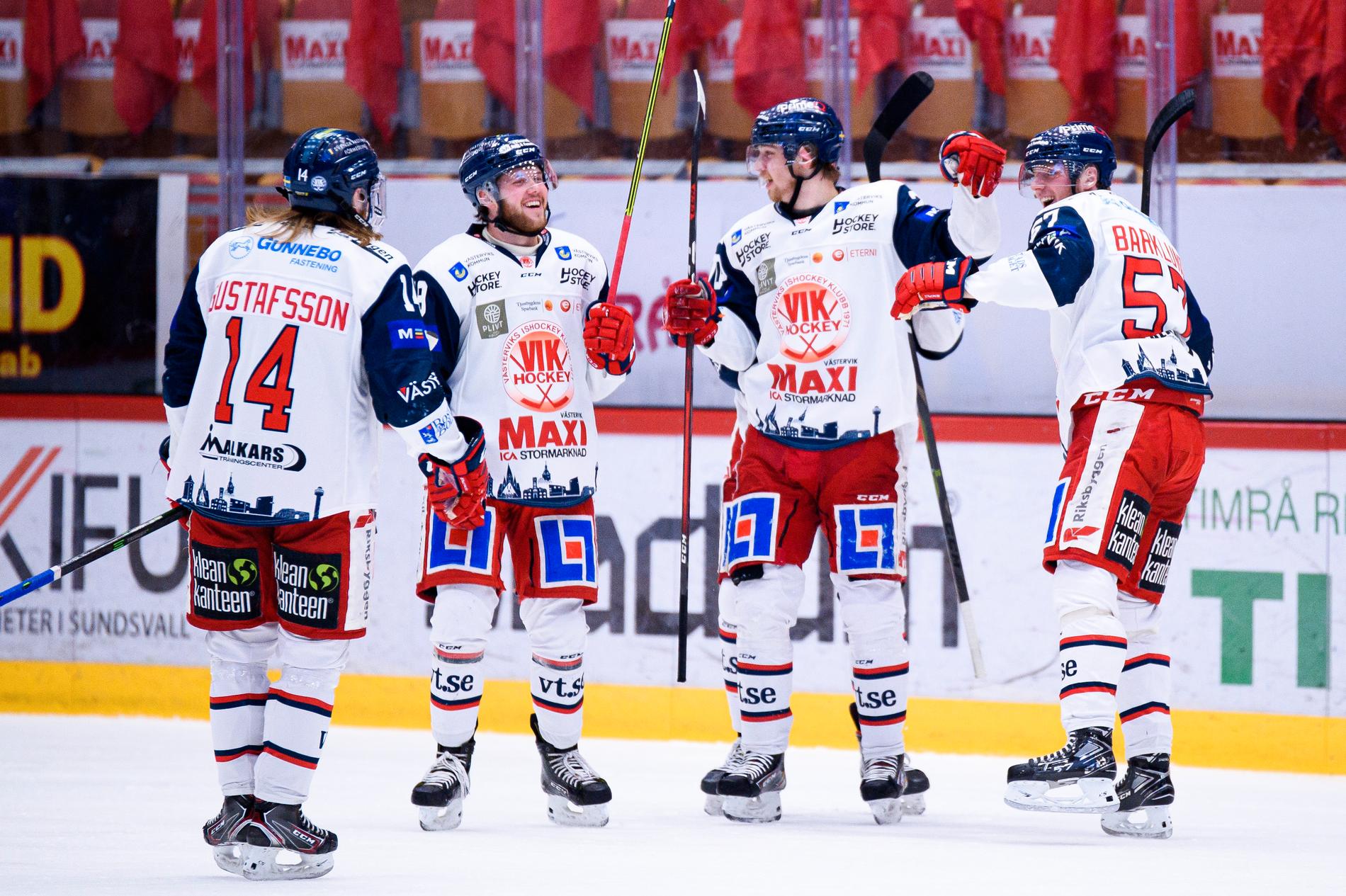 Västervik vann måstematchen mot Timrå. 