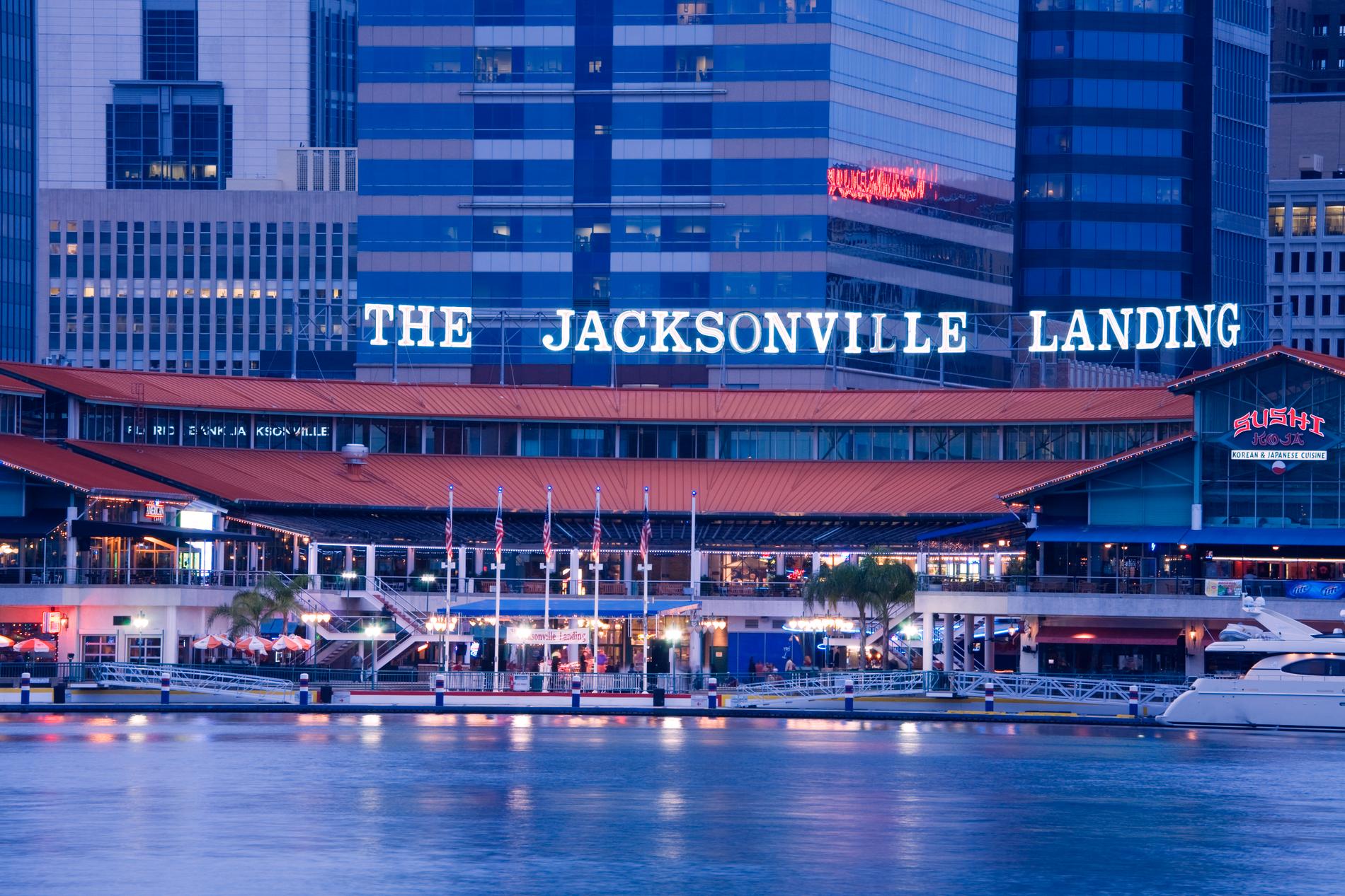 The Jacksonville Landing, Jacksonville, Florida.