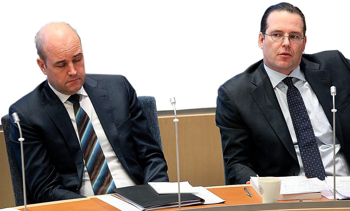 Regeringen en förlorare Fredrik Reinfeldt och Anders Borg har tvingats acceptera att deras politik saknar stöd.