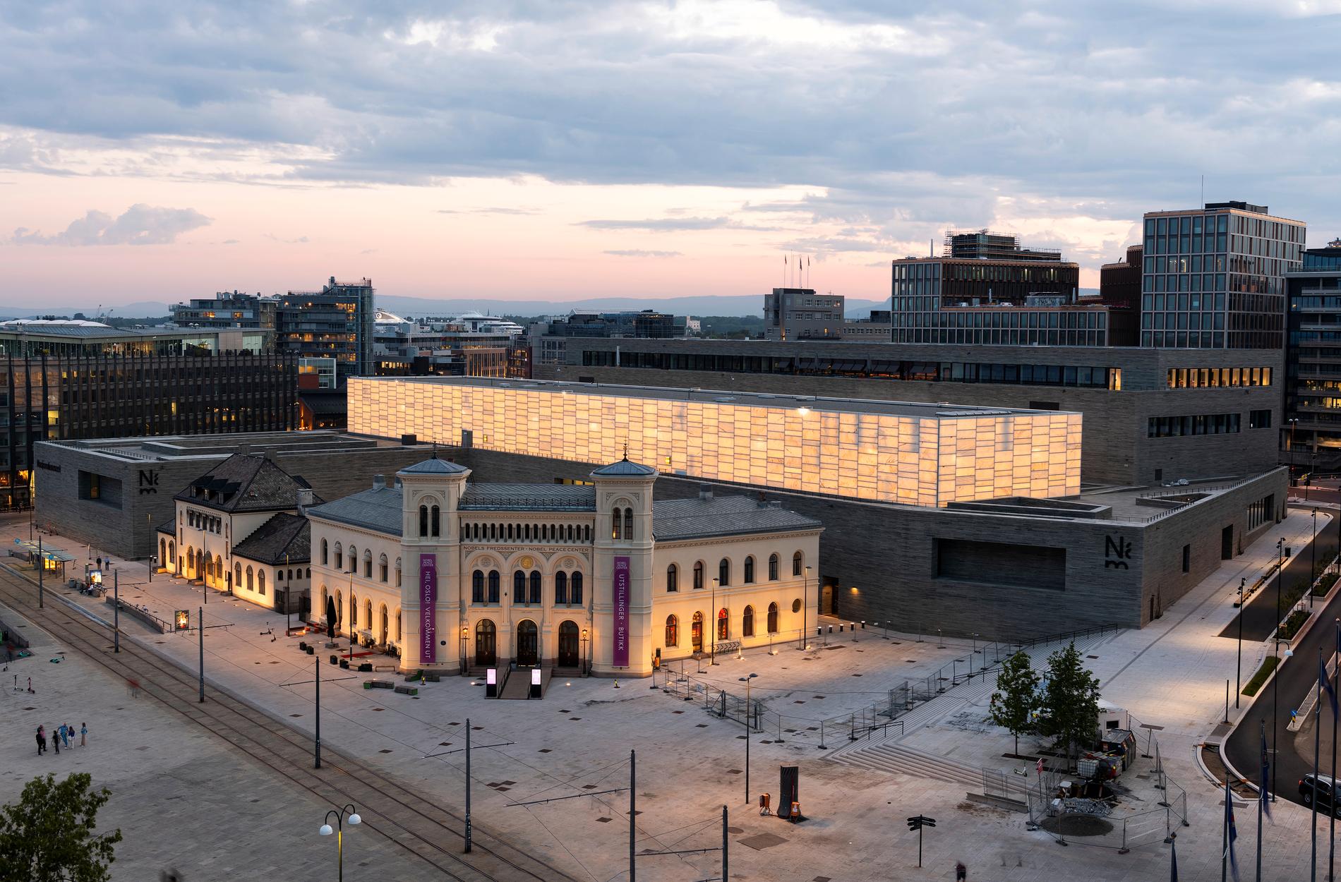Det nya Nasjonalmuseet i Oslo invigs idag.