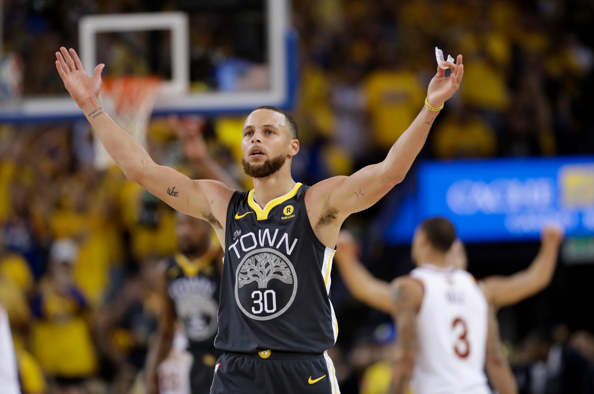 Golden State Warriors guard Stephen Curry.